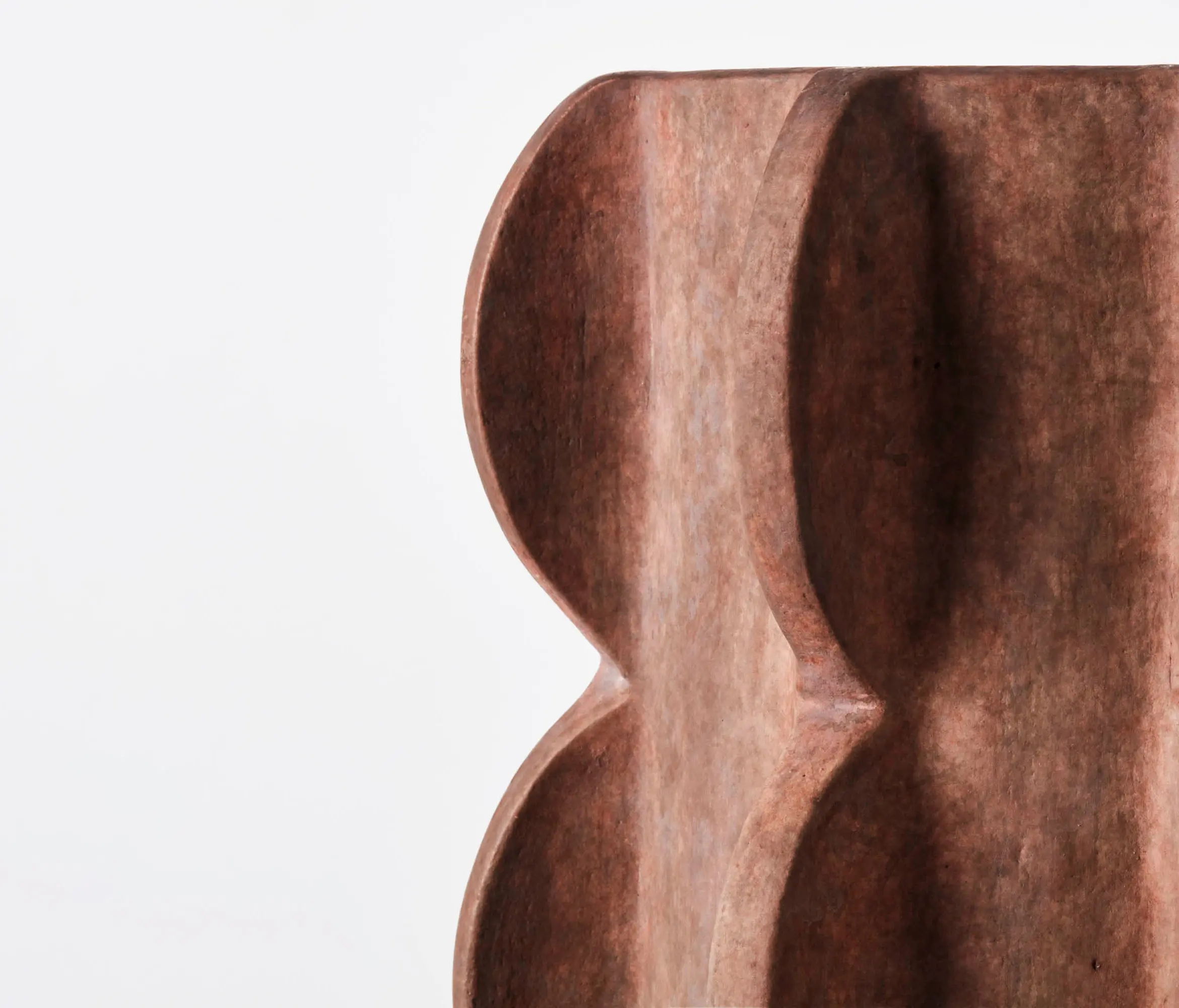 Dusty deco - Arcissimo Vase Brown Medium