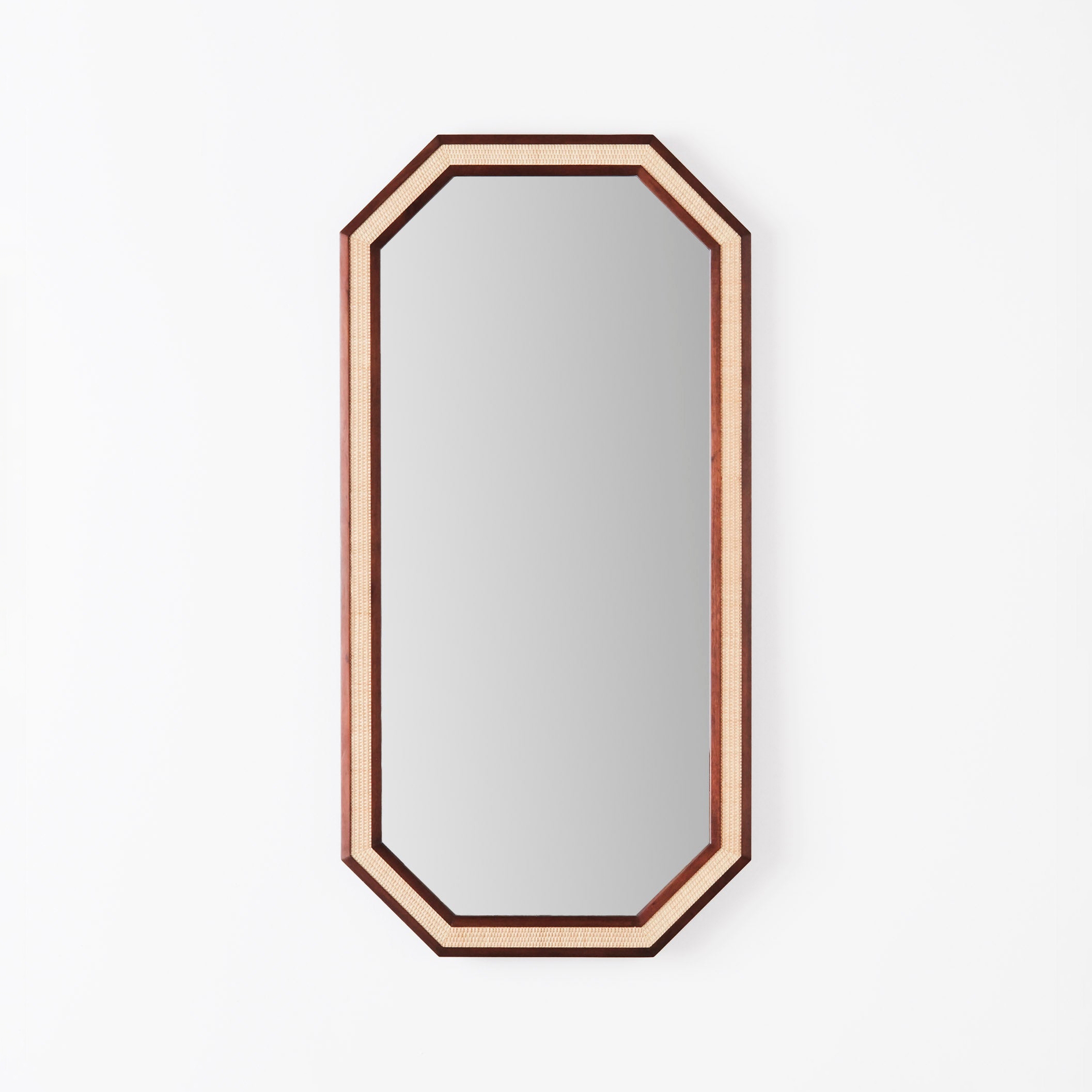 Display product Rattan Mirror Large from manufacturer Dusty deco