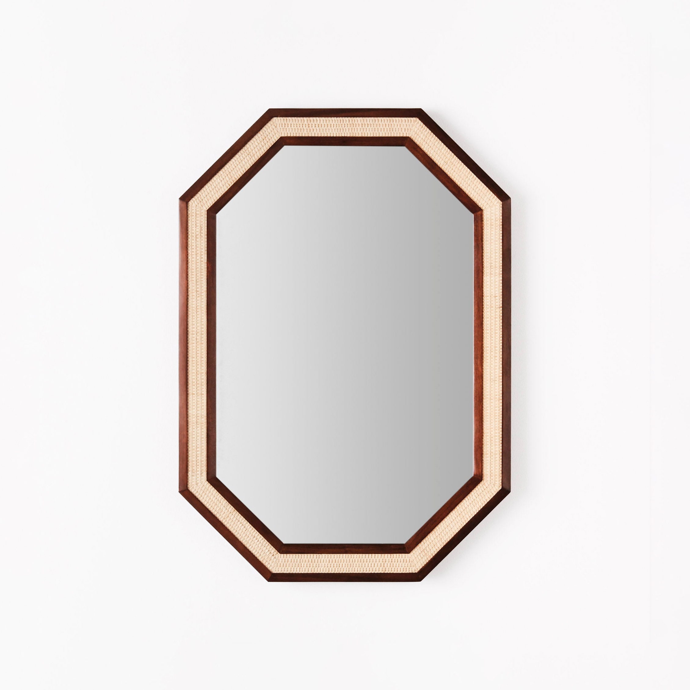 Display product Rattan Mirror Small from manufacturer Dusty deco