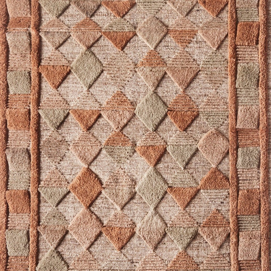 Display product Lisboa Rug Multi Amber | 200 x 300cm from manufacturer Dusty deco