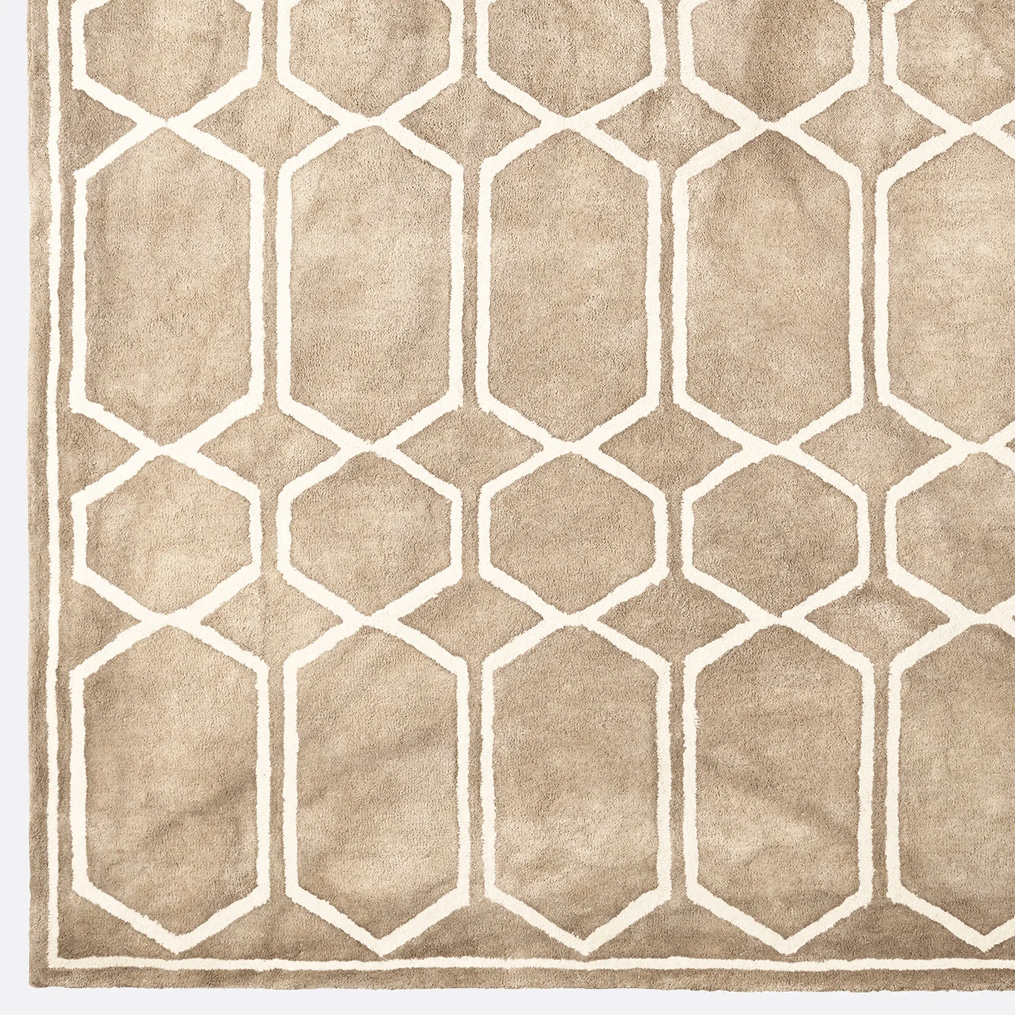 Dusty deco - Tie Dye Beige Rug | 300x400cm
