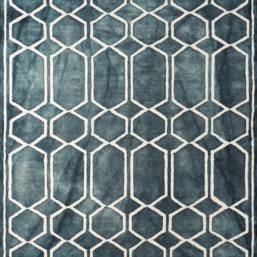 Tie Dye Graphite Ink Rug | 200x300cm