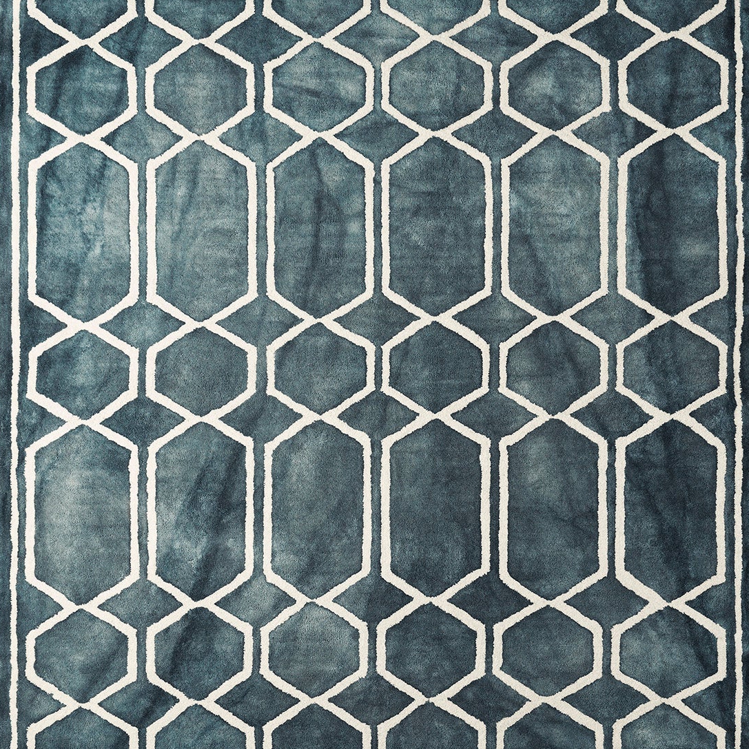Afficher le produit Tie Dye Graphite Ink Rug | 250x350cm du fabricant Dusty deco