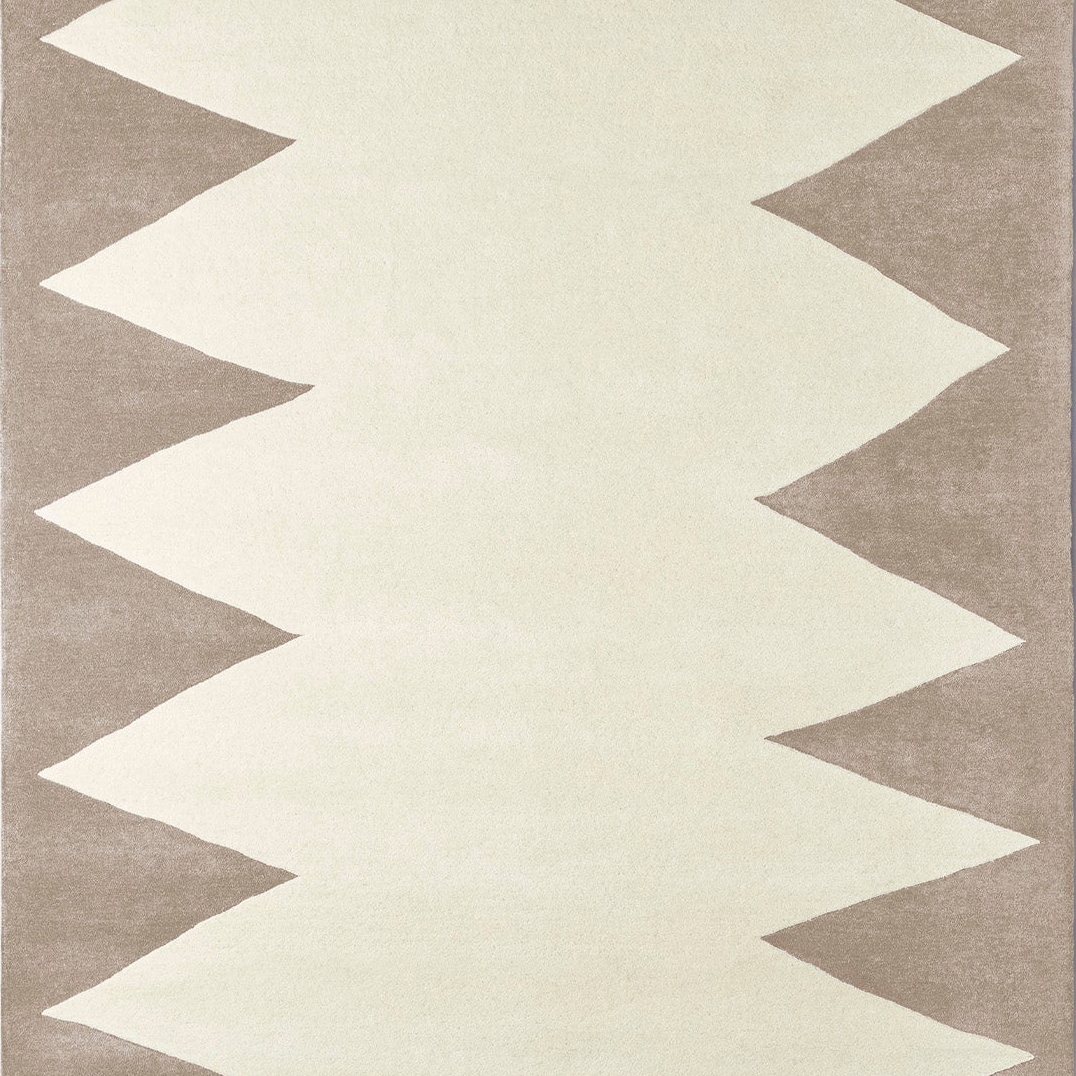 Zig Zag Beige Rug | 300x400cm