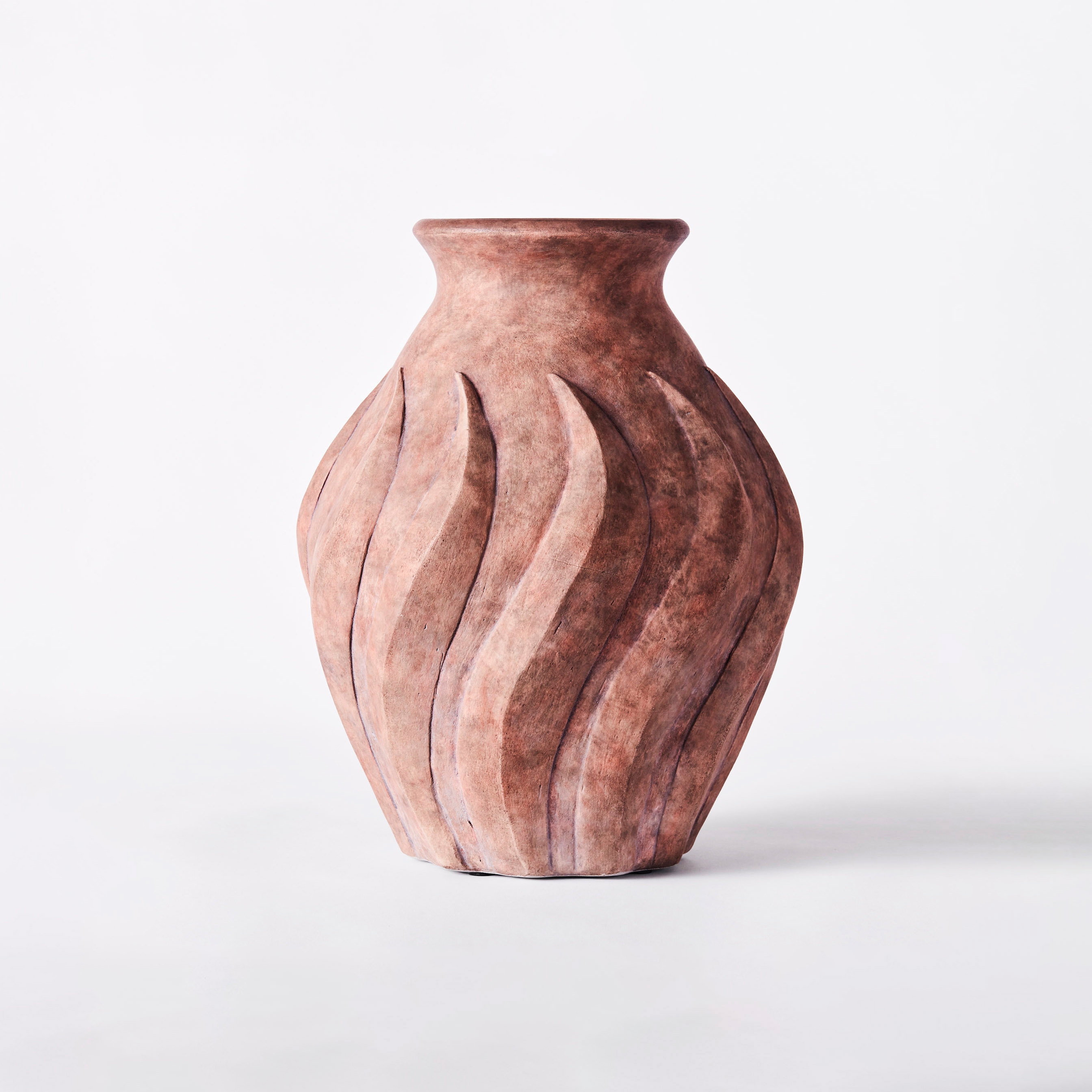 Produkt Swirl Vase Large Brown des Herstellers Dusty deco anzeigen