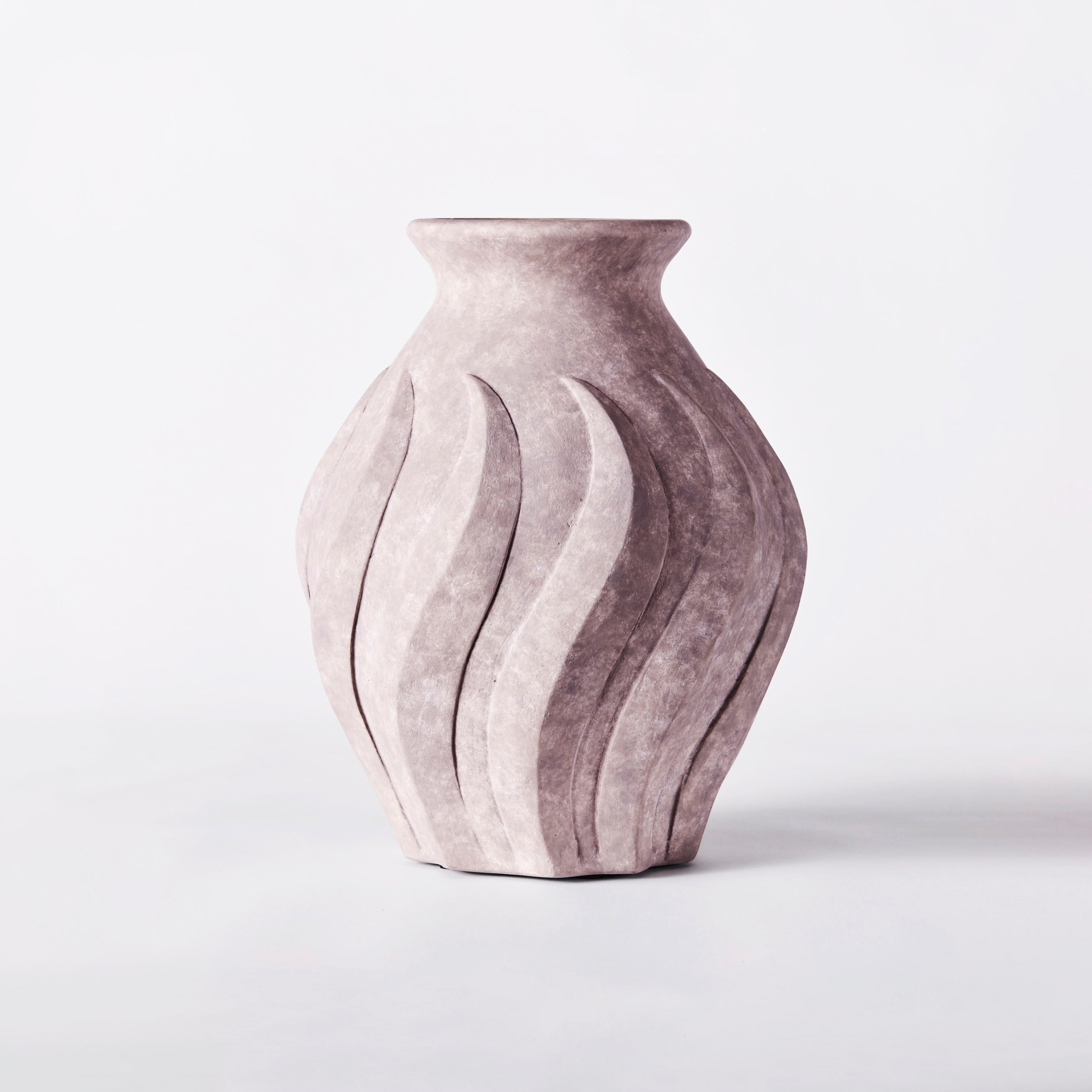 Mostra il prodotto Swirl Vase Large Grey del produttore Dusty deco