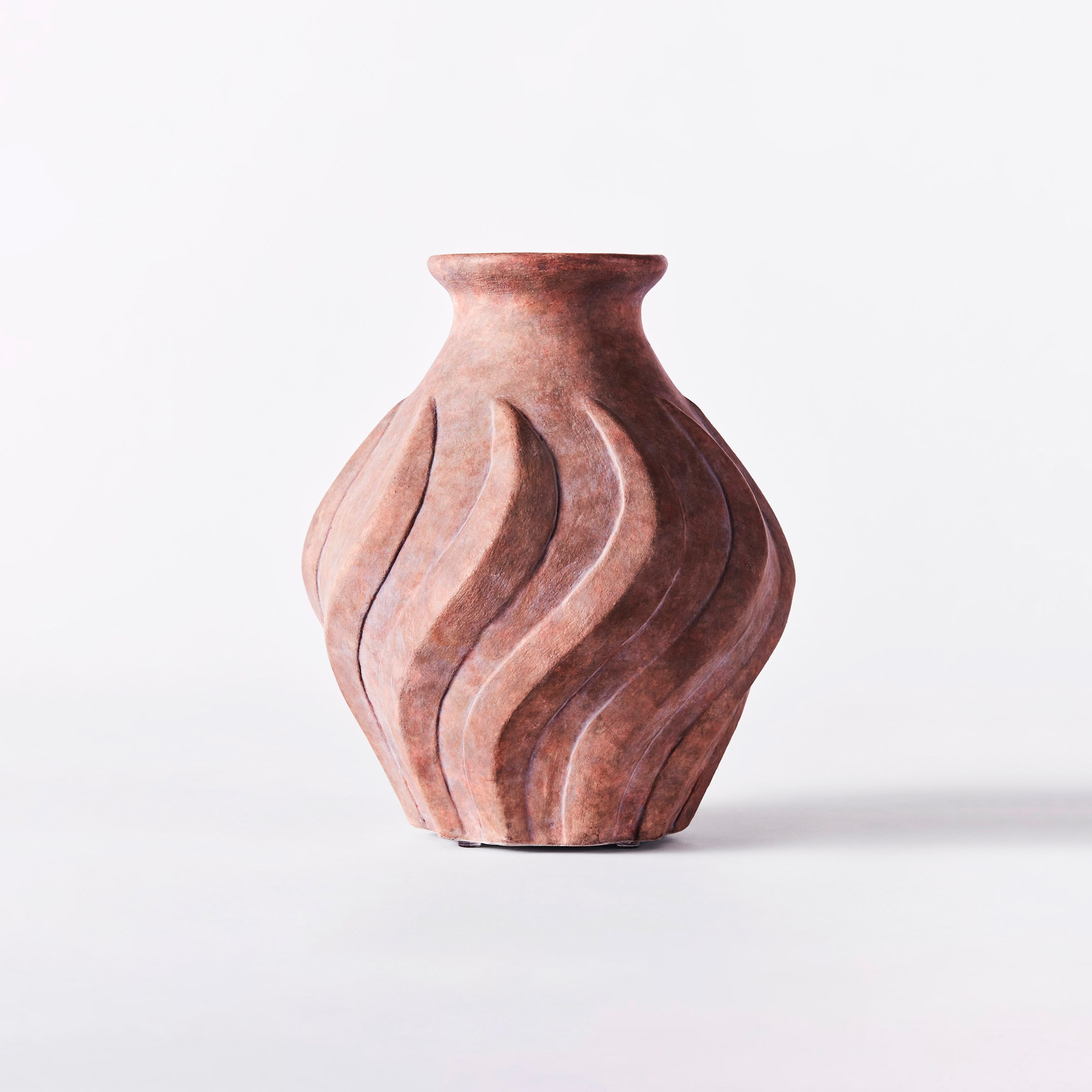 Produkt Swirl Vase Small Brown des Herstellers Dusty deco anzeigen