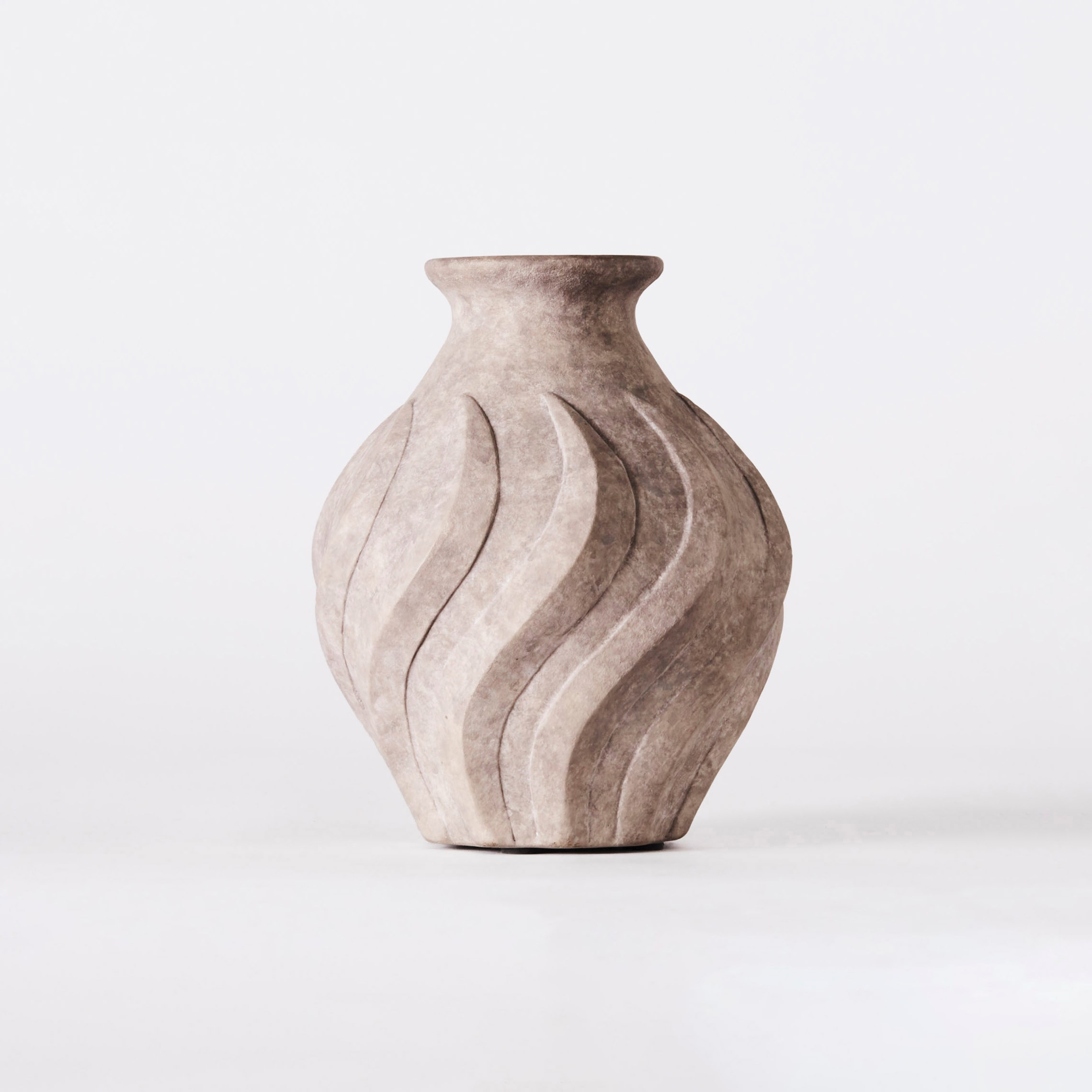 Mostra il prodotto Swirl Vase Small Grey del produttore Dusty deco