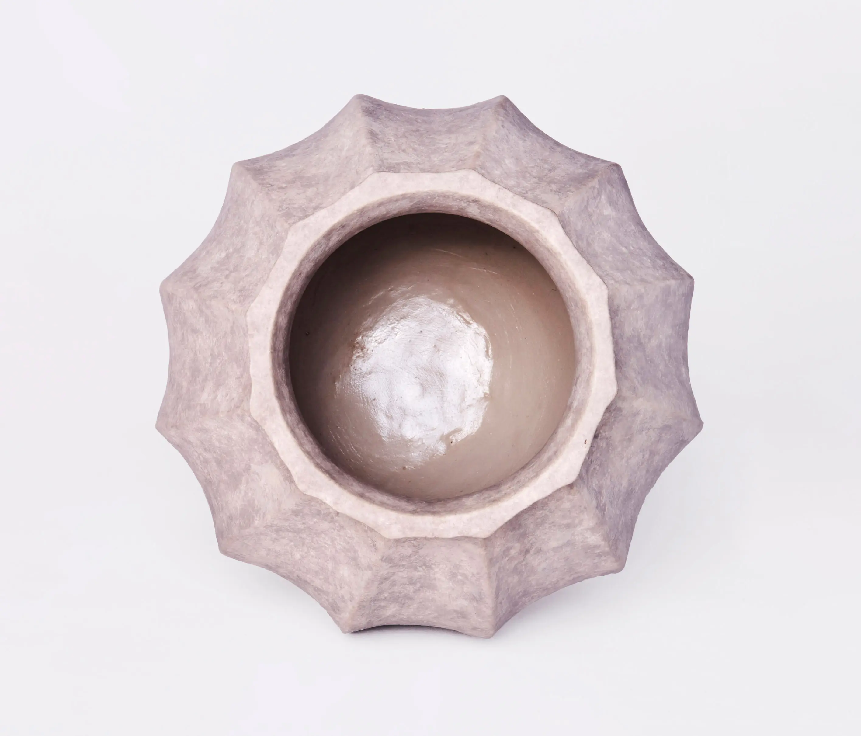 Dusty deco - Wedges Vase Grey