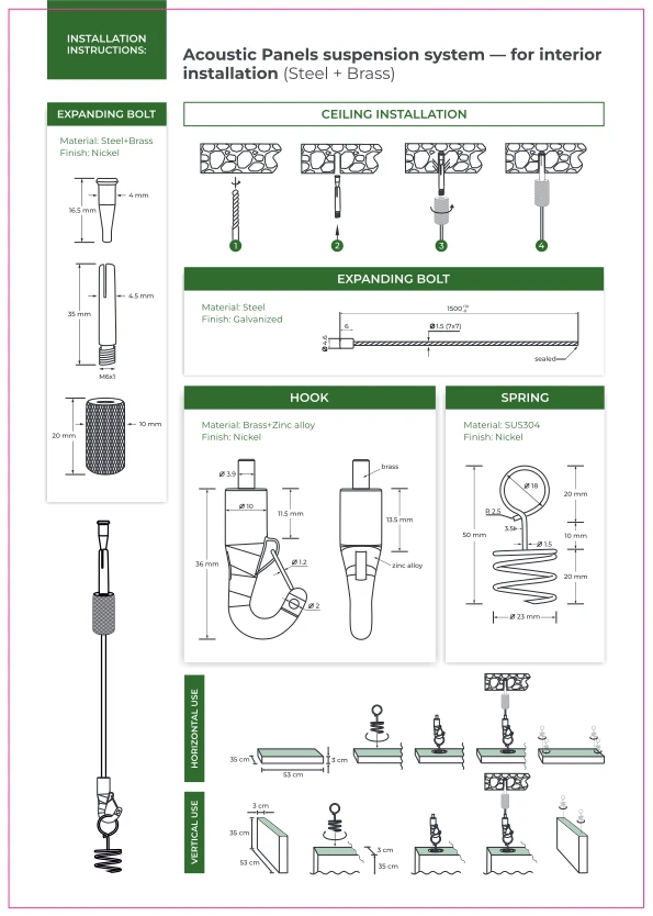 Immagine di anteprima del file Acoustic Panels Suspension System