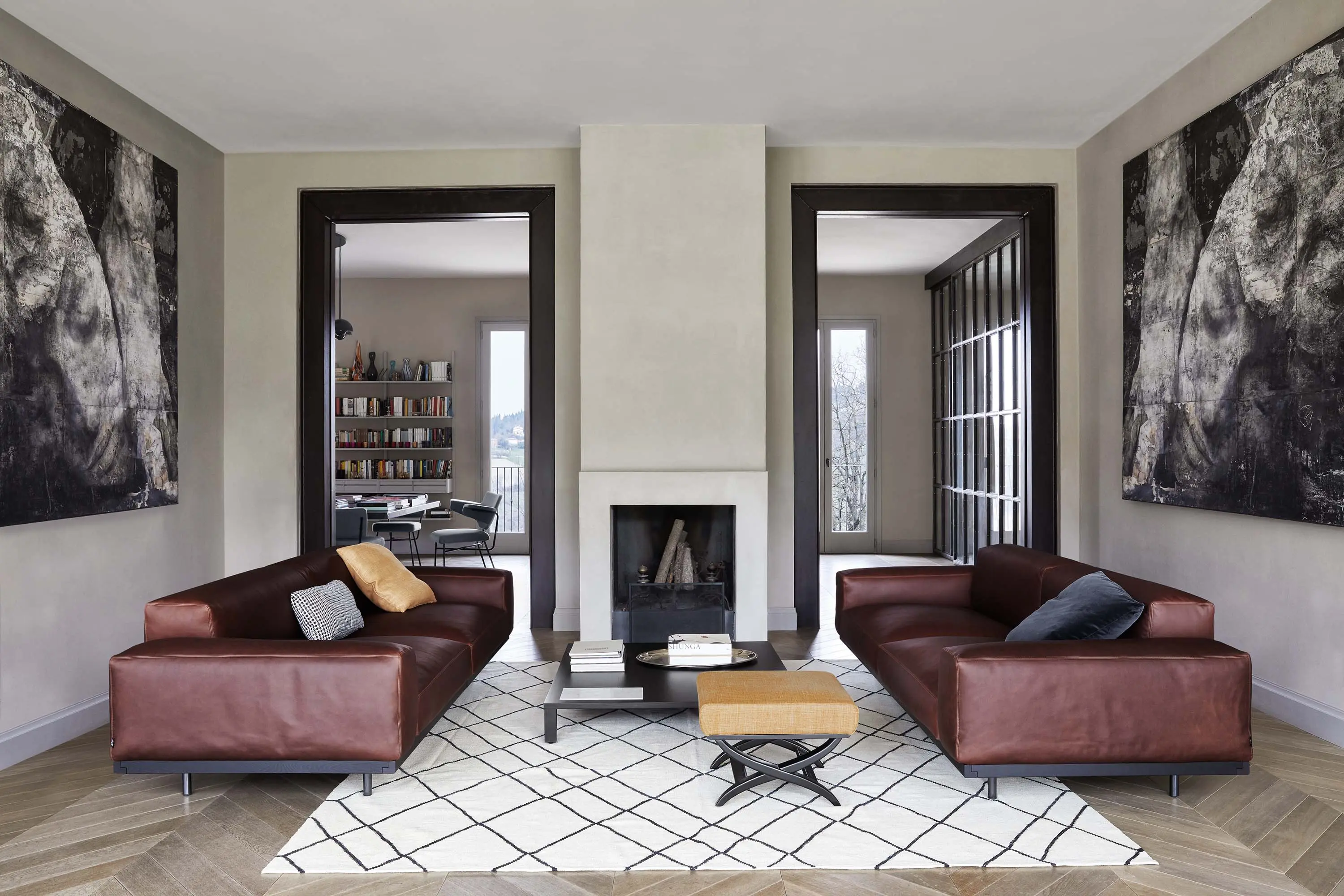ARFLEX - Naviglio Sofa - Version aus Leder