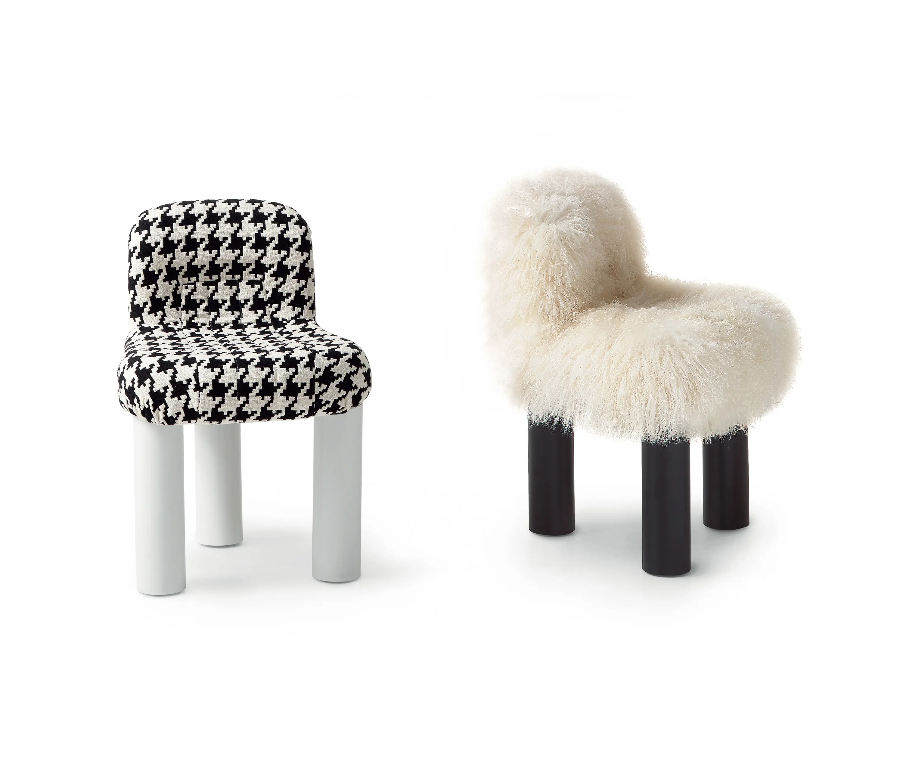 ARFLEX - Botolo Armchair - Low Version with white lacquered base