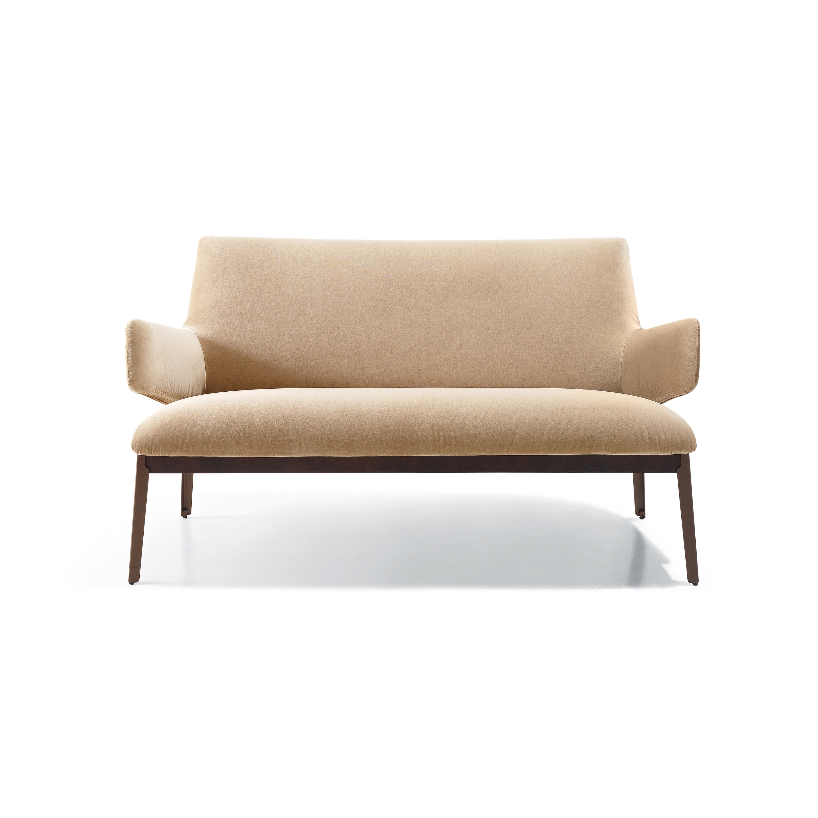 Hug Love Seat - Version mit niedriger Rückenlehne und Schokoladenprofilen