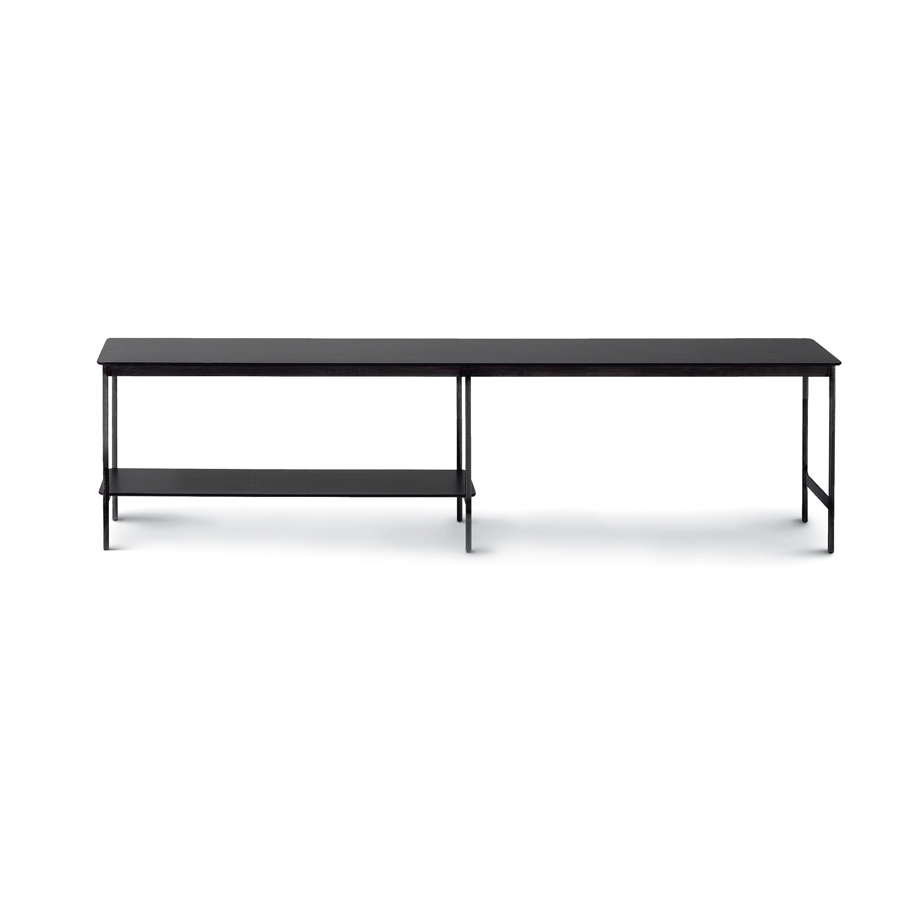 Capilano Small Table 187,5x30 - Version with Fondovalle Lava Top