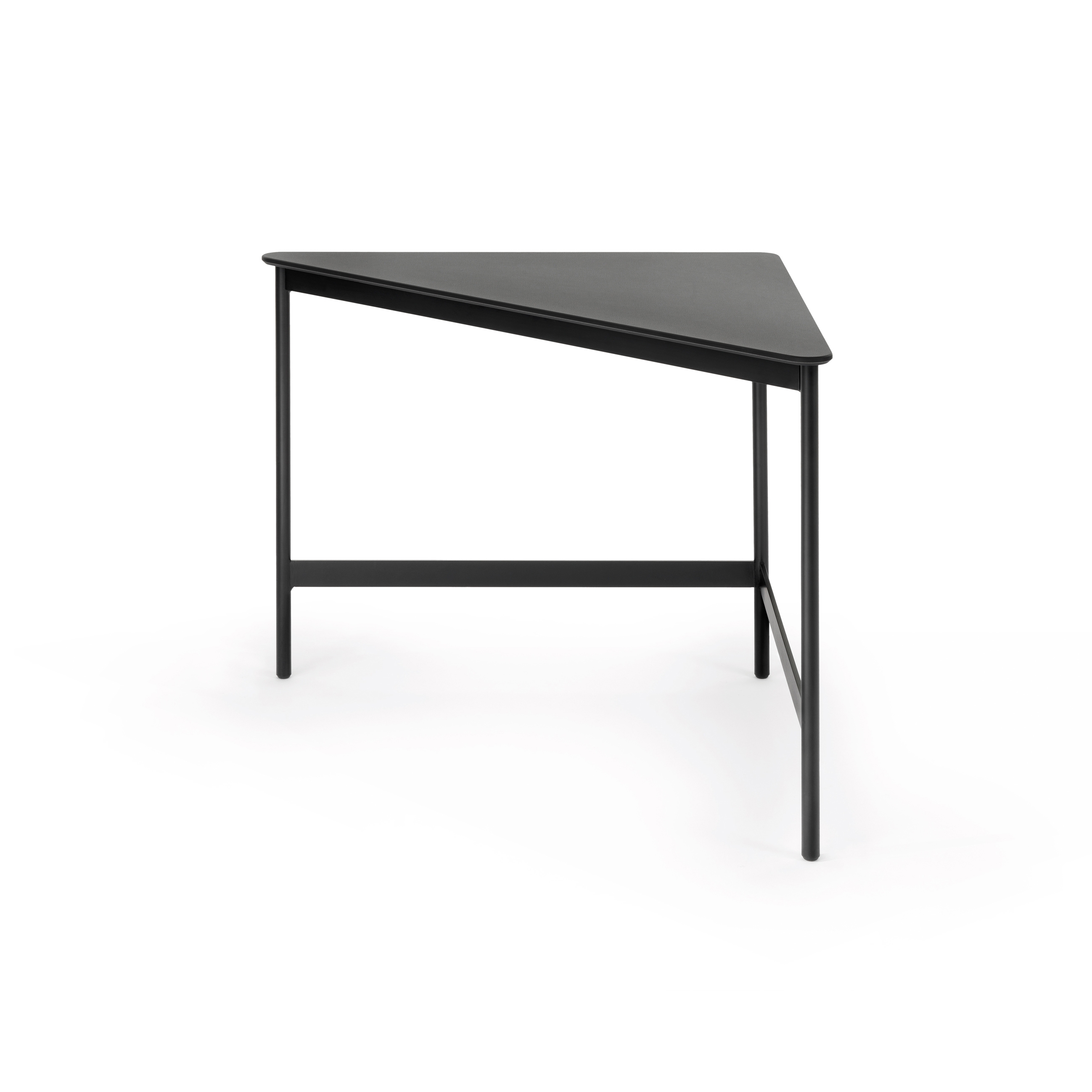 Capilano Tavolino 55x55 - Versione triangolare con top in Fondovalle Lava