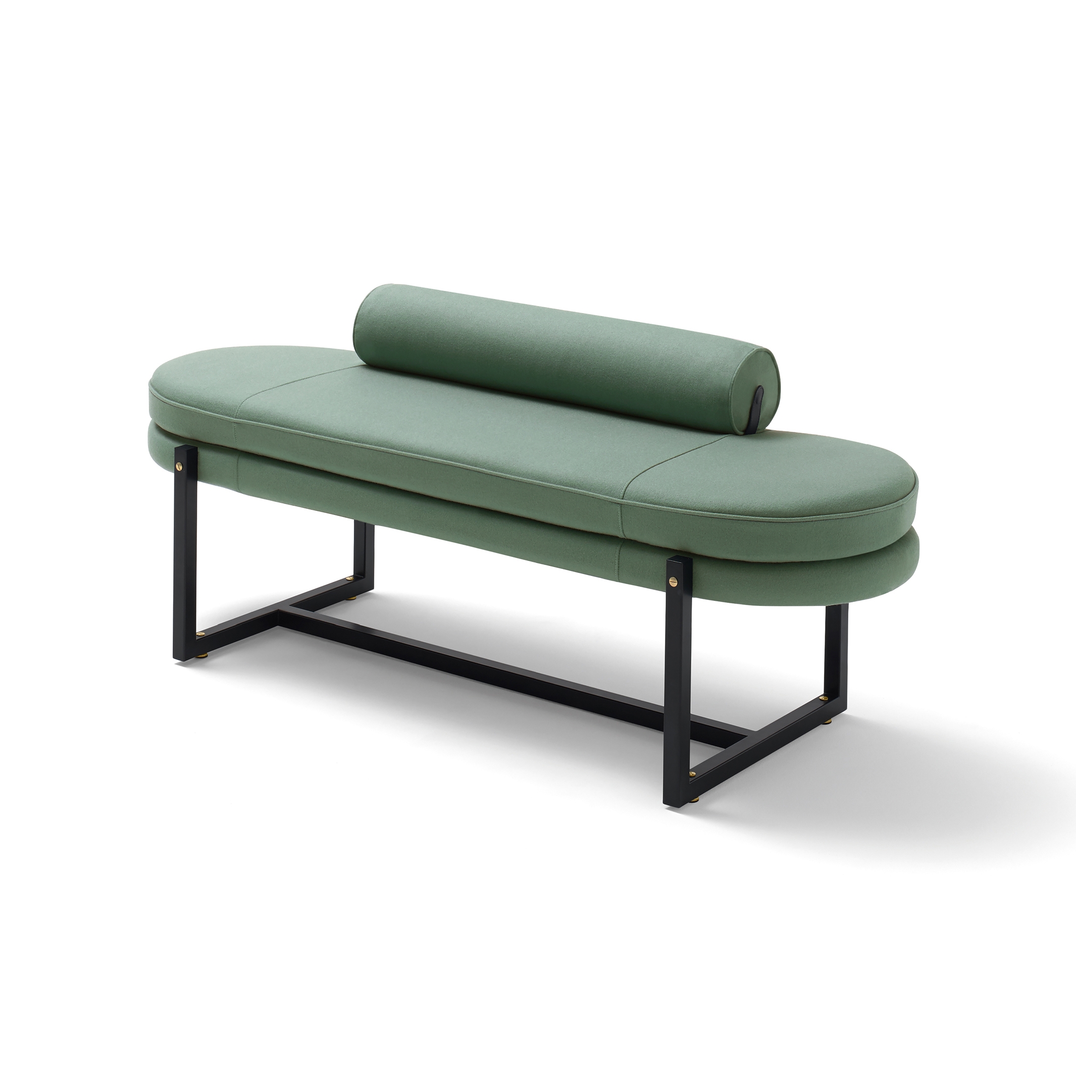 Sigmund Bench - Version with roll cushion