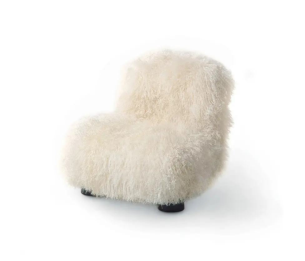 ARFLEX - Botolo Armchair - Low Fur Version