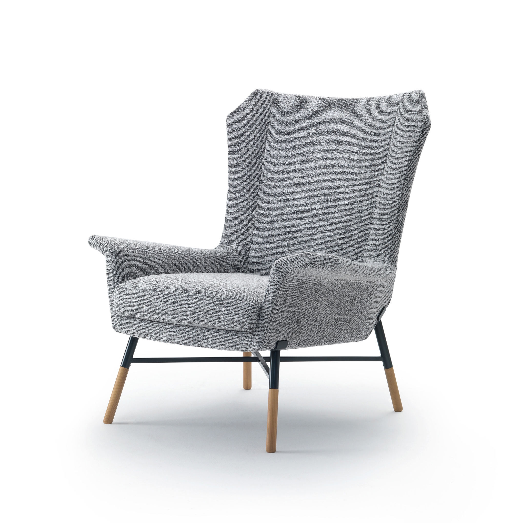 Giulietta Poltrona - Versione con inserti tinti rovere