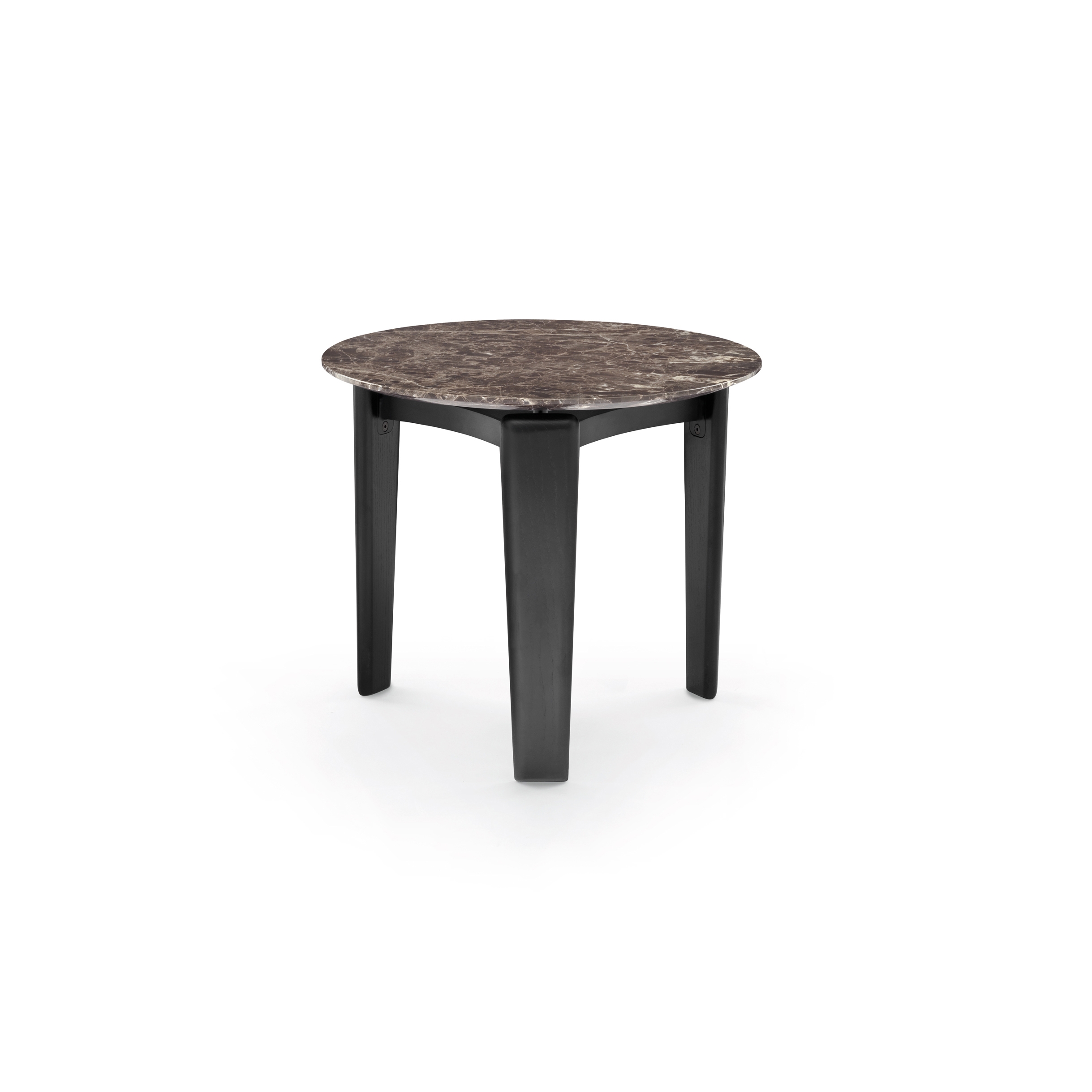 Tablet Small Table 50 H. 43 - Version with Emperador Marble Top