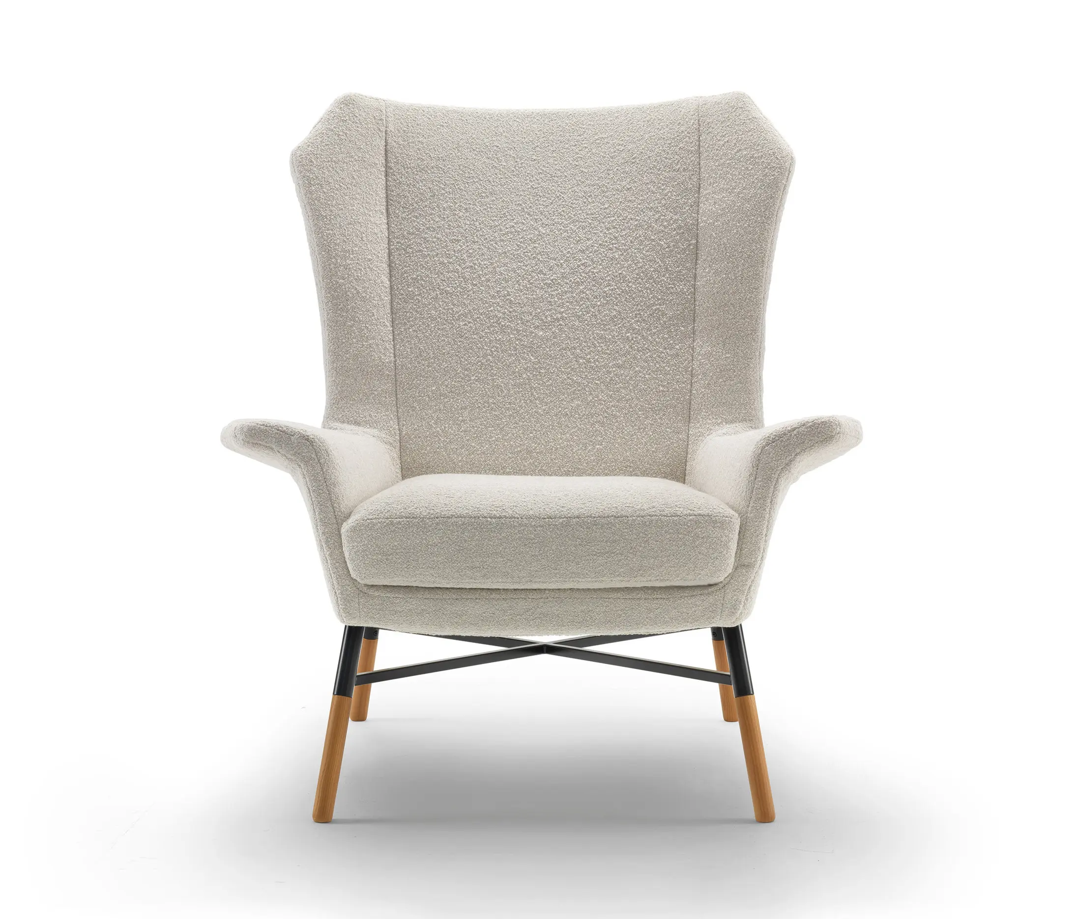 ARFLEX - Giulietta Fauteuil - Version avec inserts teintés chêne