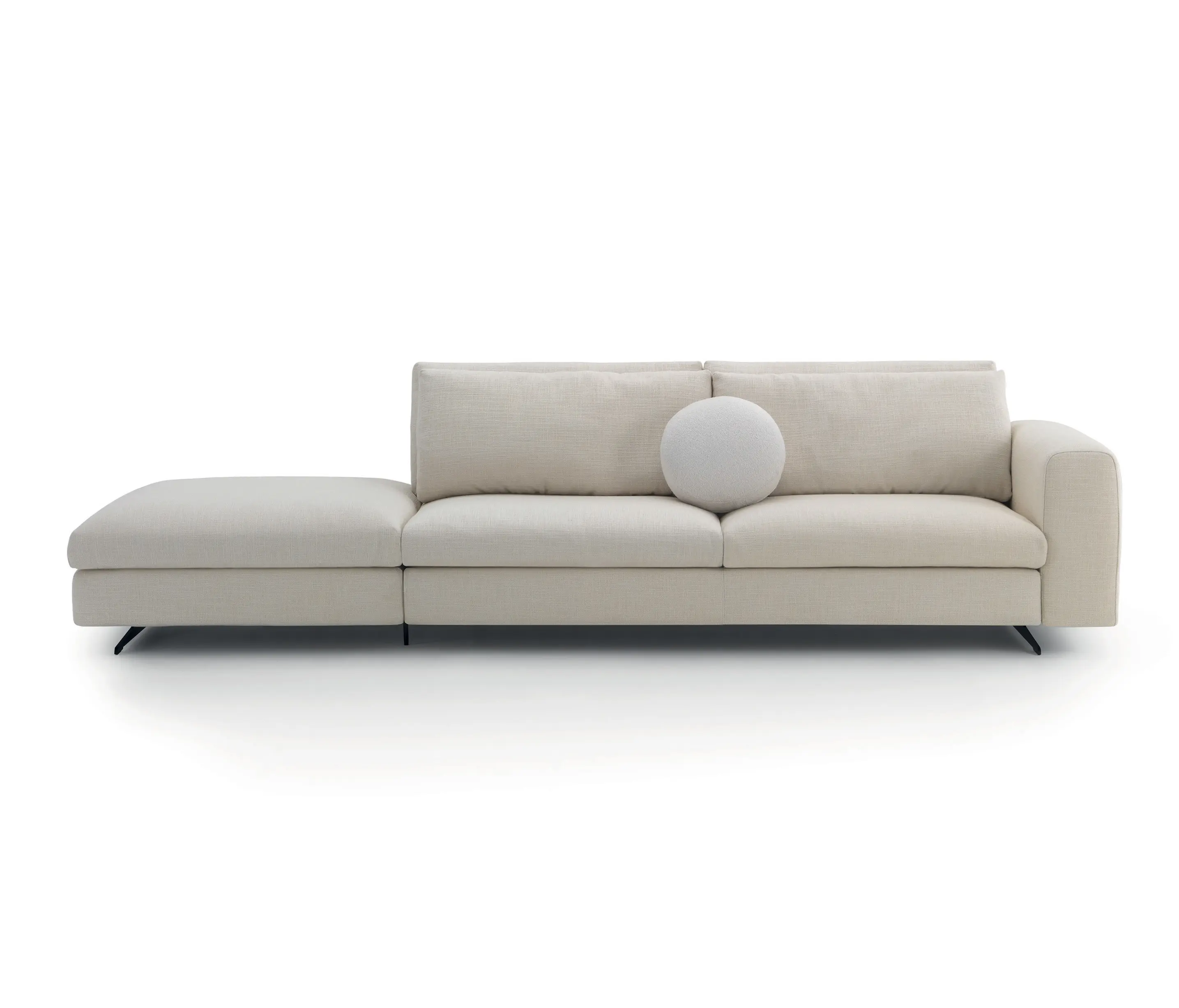 ARFLEX - Leenus Sofa - Linear Version with standard armrests