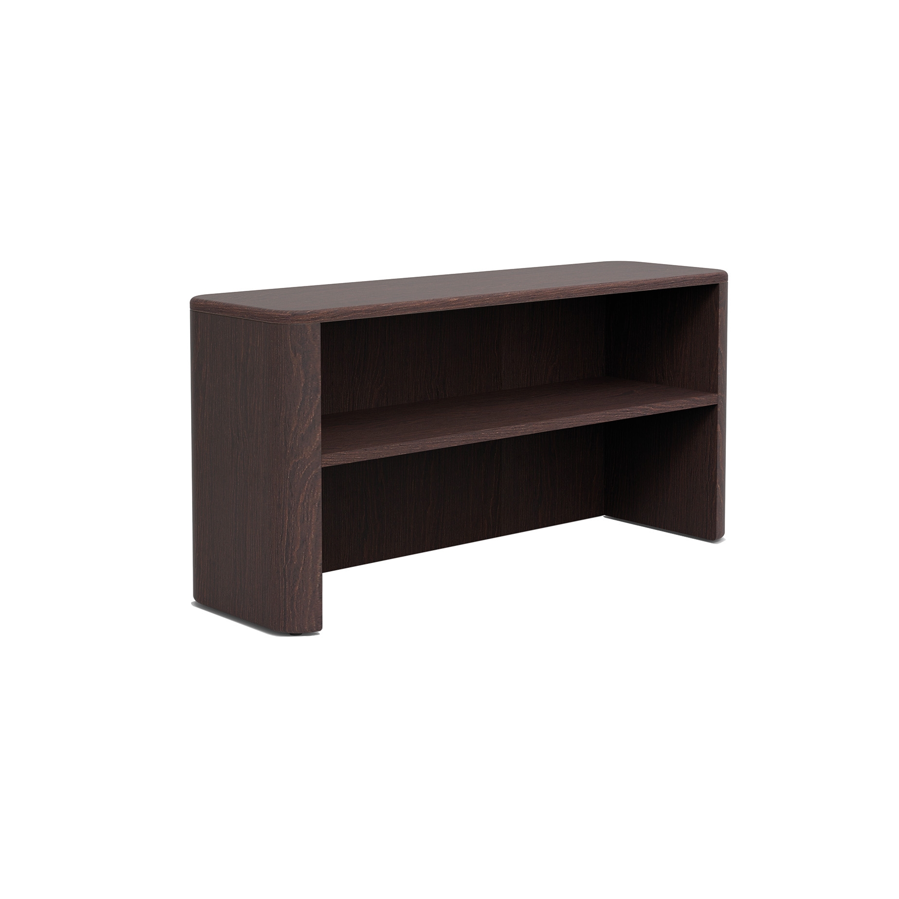 Tokio Module with shelf 106x32 - Version with chocolate stained ash top