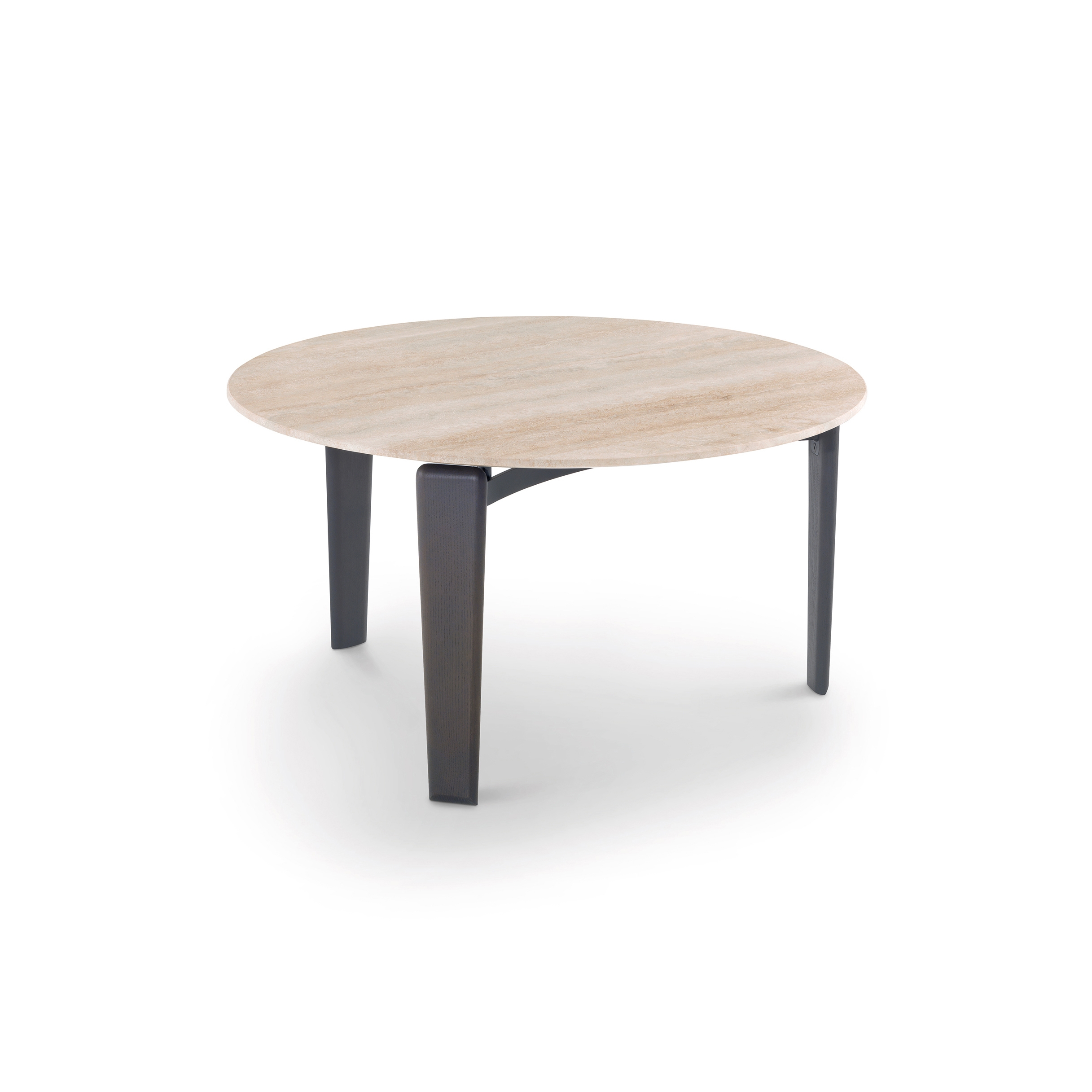 Display product Tablet Small Table 80 H. 43 - Version with Travertino romano marble Top from manufacturer ARFLEX