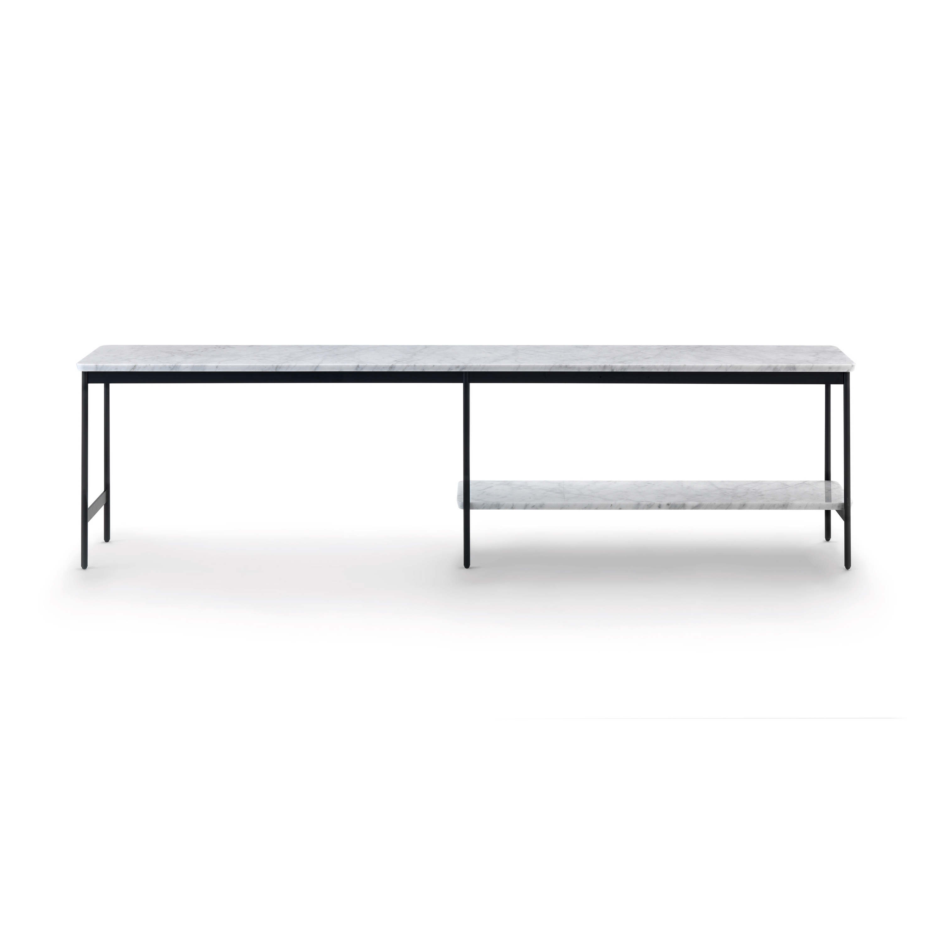 Capilano Small Table 187,5x30 - Version with Marble Carrara Top