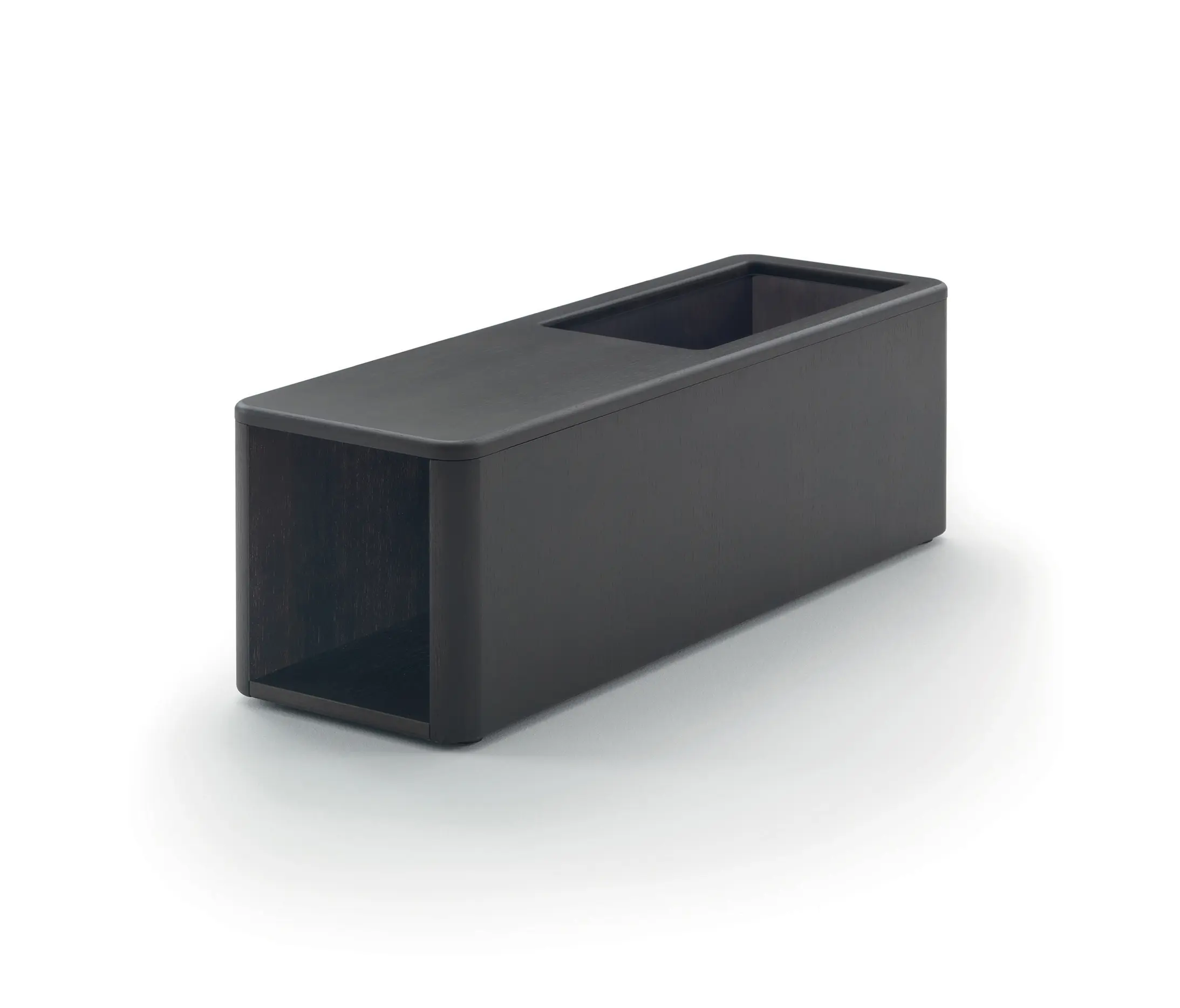 ARFLEX - Tokio open storage module 106x32 - Version with chocolate stained ash top