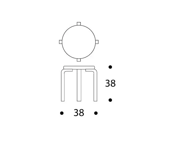 Artek - Children's Stool NE60