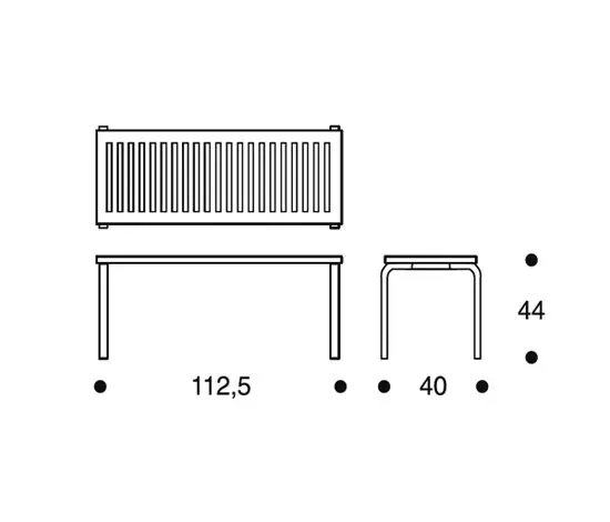 Artek - Bench 153A