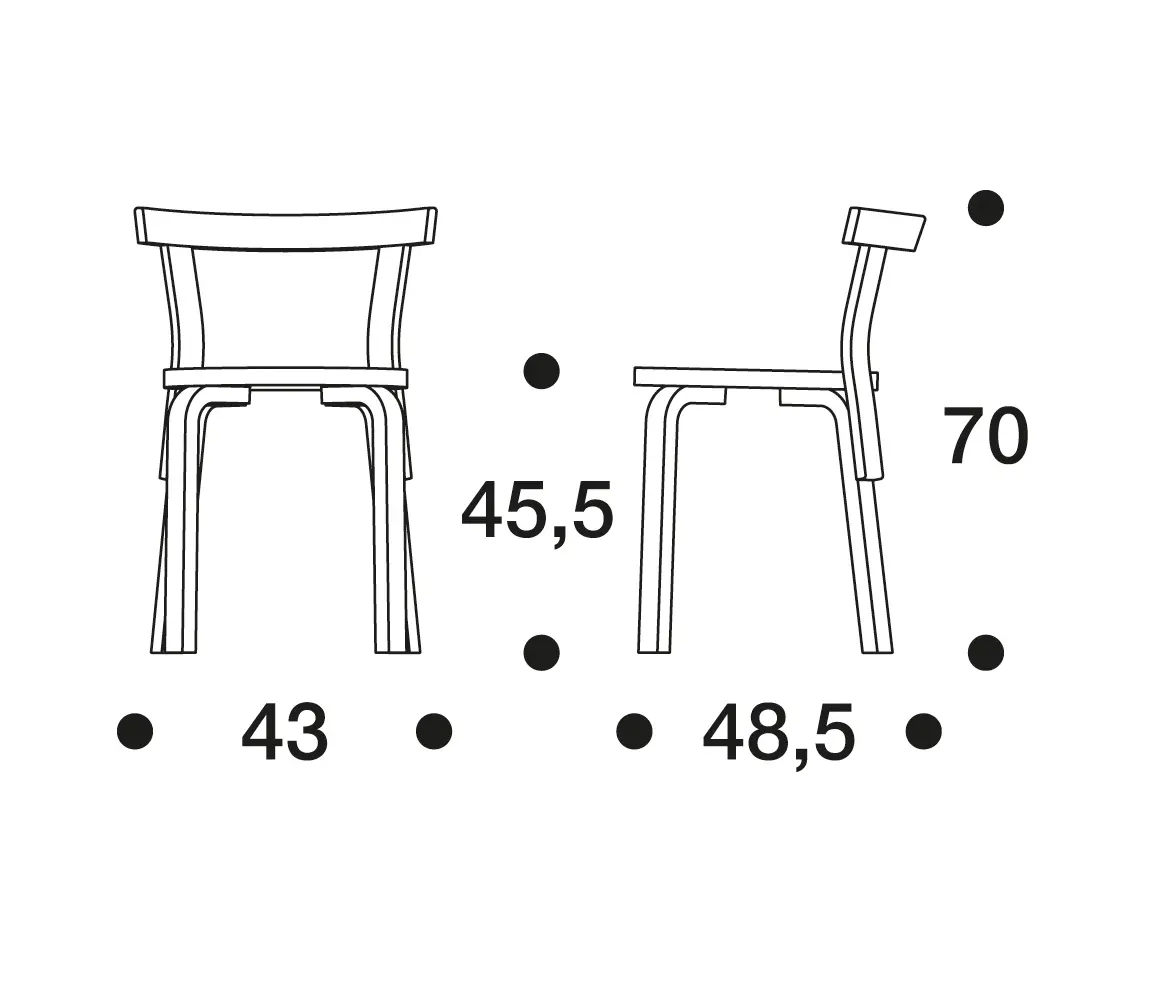 Artek - Chair 68