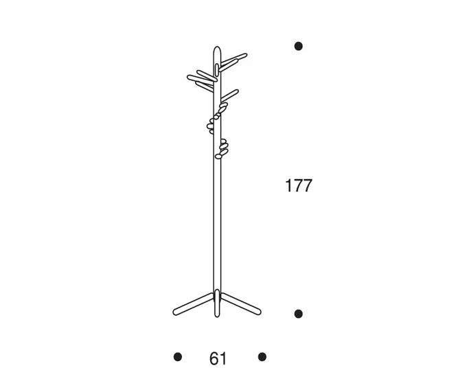 Artek - Clothes Tree 160