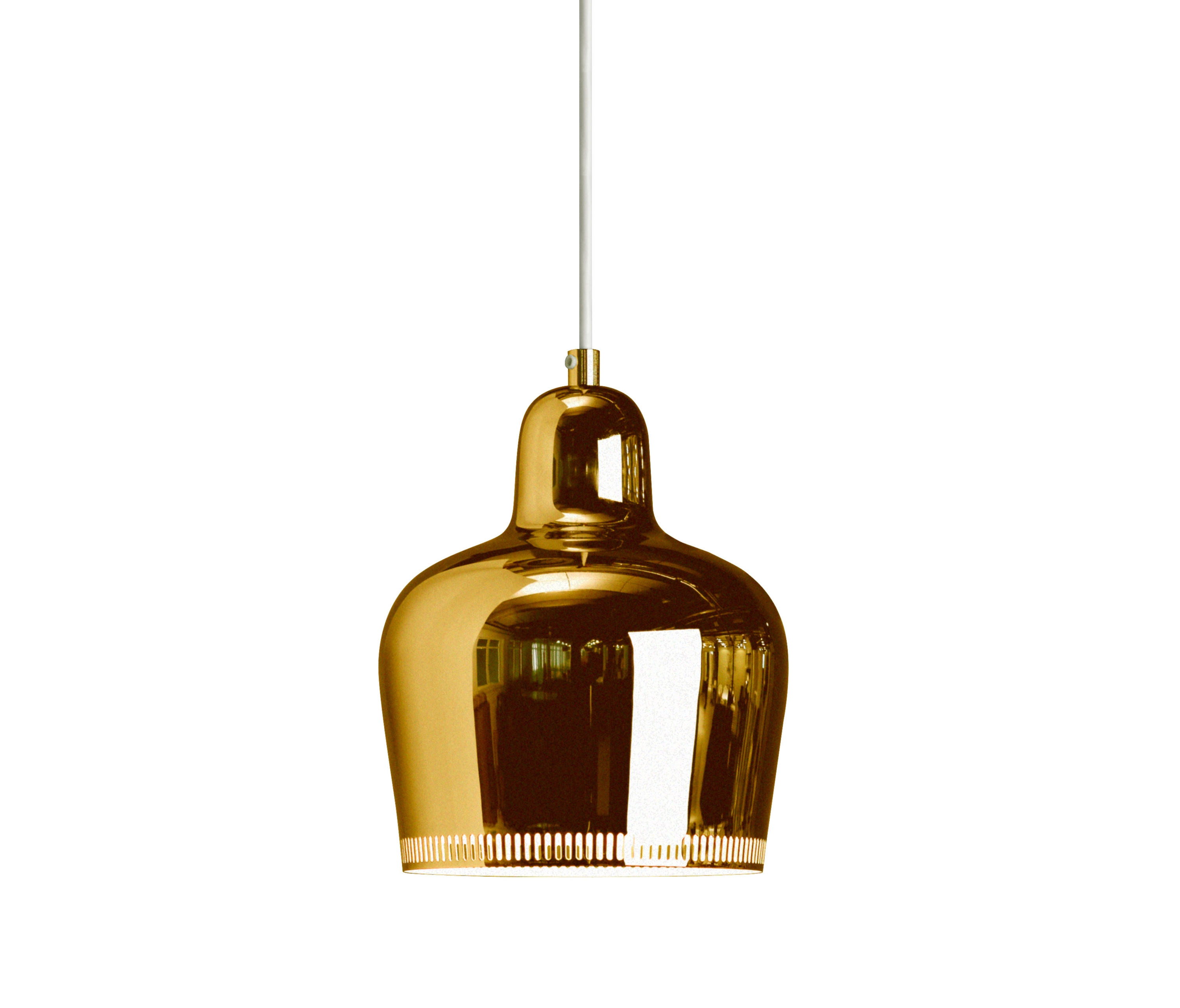 Display product Pendant Light A330S “Golden Bell“ from manufacturer Artek