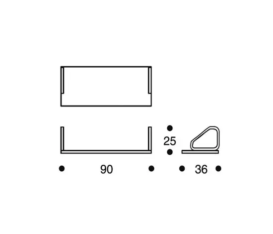 Artek - Wall Shelf 112A