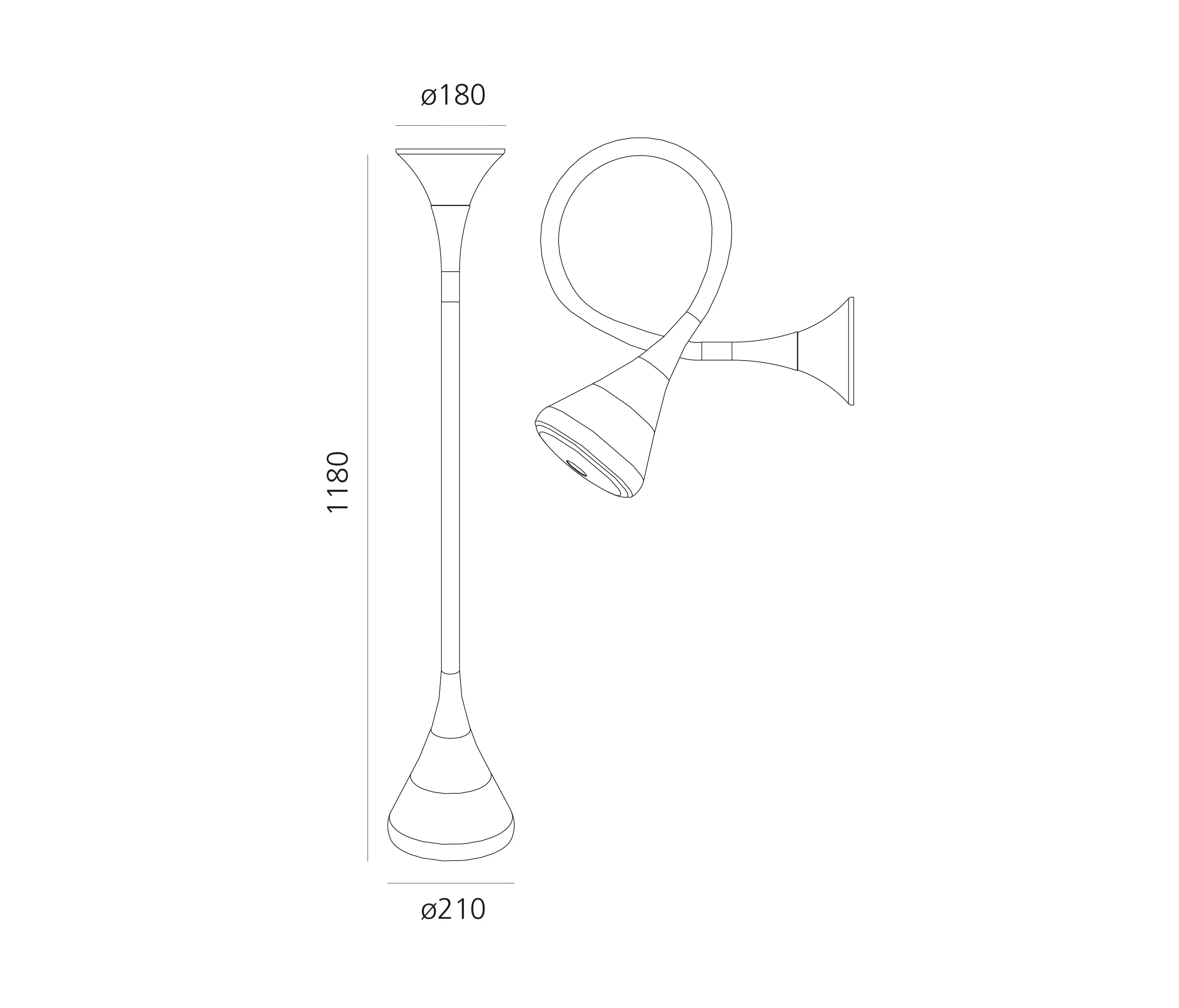 Artemide - Pipe Wall/Ceiling
