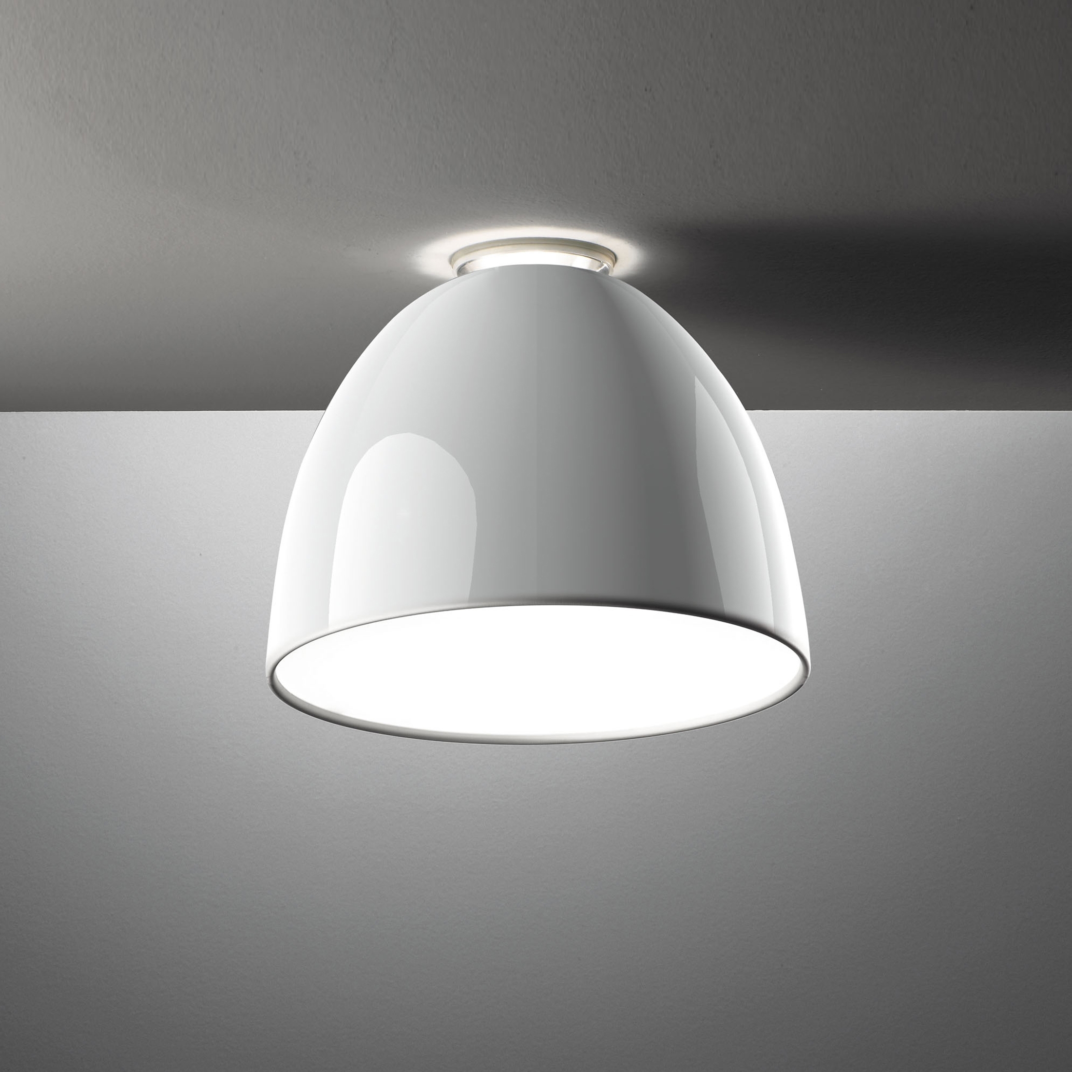 Display product Nur Mini Gloss Ceiling from manufacturer Artemide
