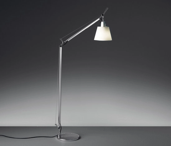 TOLOMEO BASCULANTE READING FLOOR - Free-standing lights from