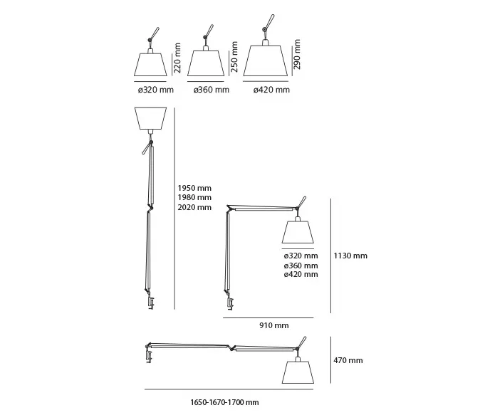 Artemide - Tolomeo Mega Table
