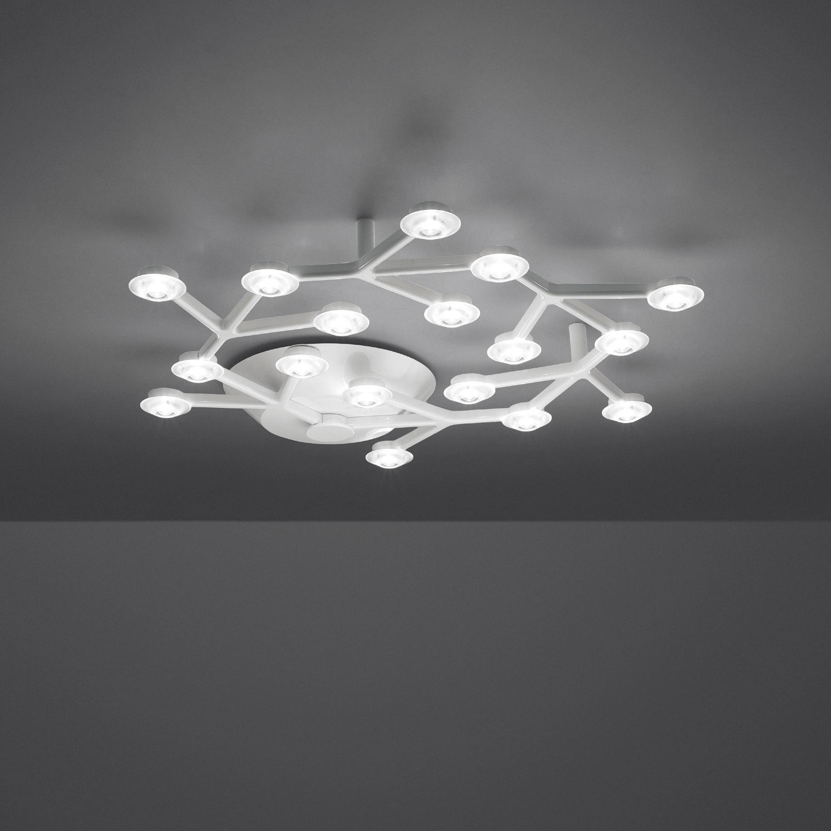 Display product Led Net Circle Ceiling from manufacturer Artemide