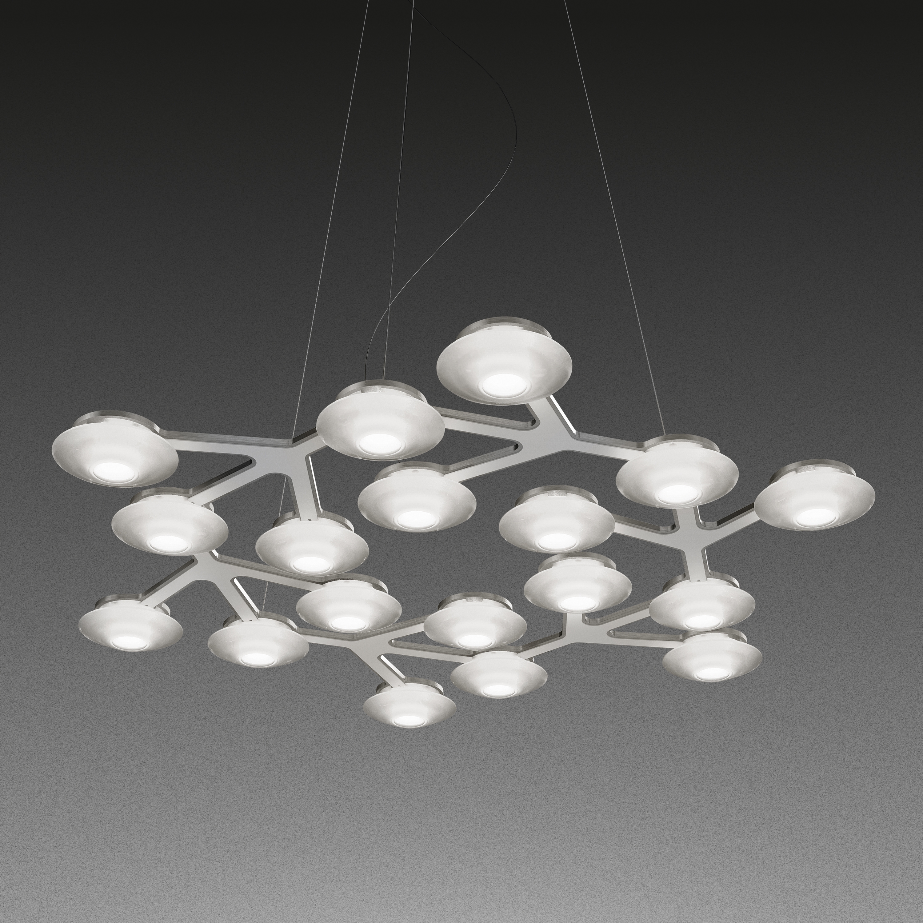 Mostra il prodotto Led Net Circle Suspension del produttore Artemide