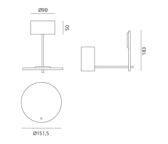 Artemide - Orbiter Deckenleuchte