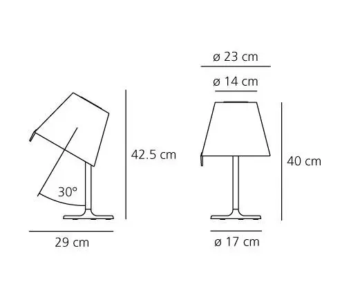 Artemide - Melampo Notte Table