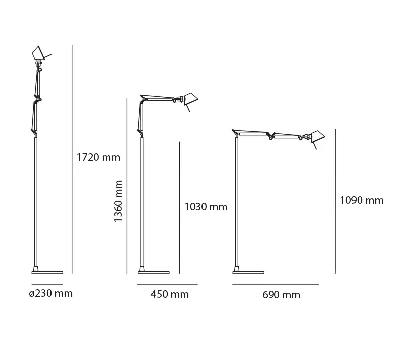 Artemide - Tolomeo Micro Floor