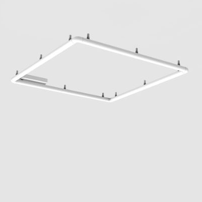 Display product Alphabet of Light Linear 180 Square Wall/Ceiling from manufacturer Artemide