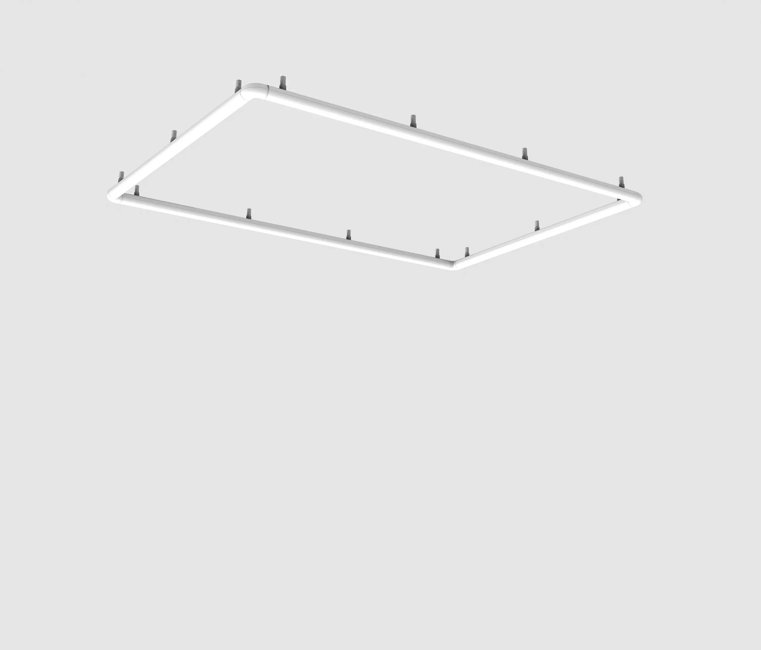 Artemide - Alphabet of Light Rectangular Wall/Ceiling Semi-Recessed