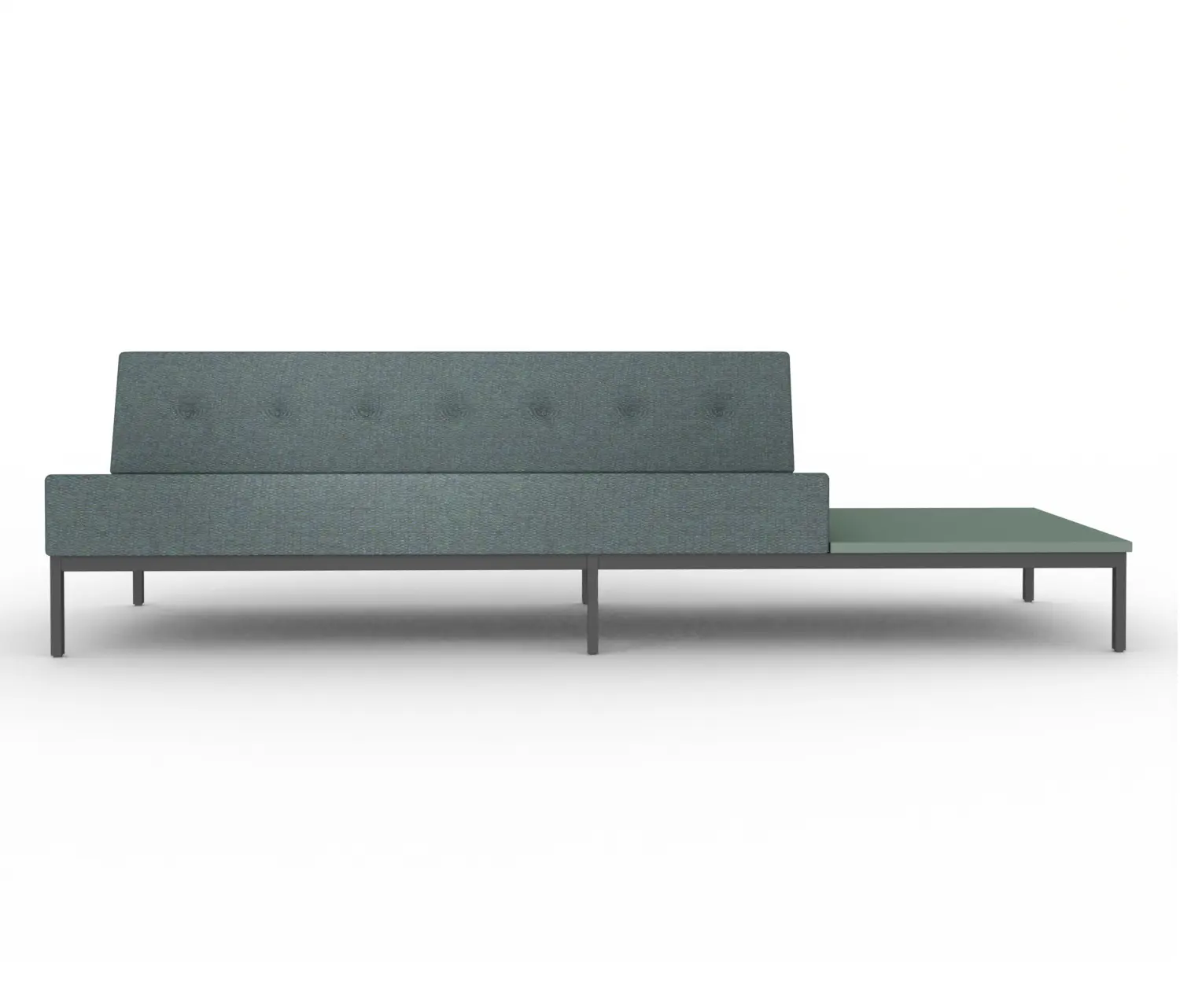 Artifort - 070 | 2.5-Seater Sofa with Table Left when Seated 259x73 cm