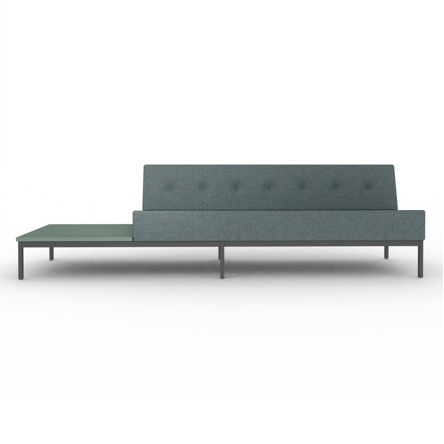 Mostra il prodotto 070 | 2.5-Seater Sofa with Table Right when Seated 259x73 cm del produttore Artifort