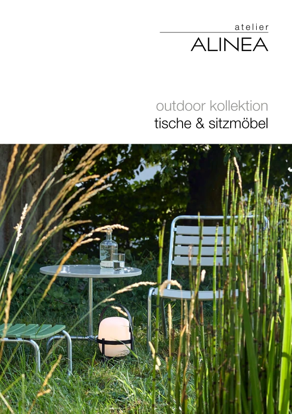 Preview image for the file Outdoor Kollektion | Tische & Sitzmöbel