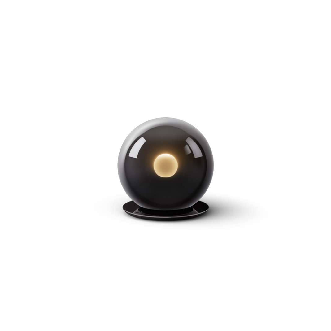 Display product Luna basso - dark chrome from manufacturer Occhio